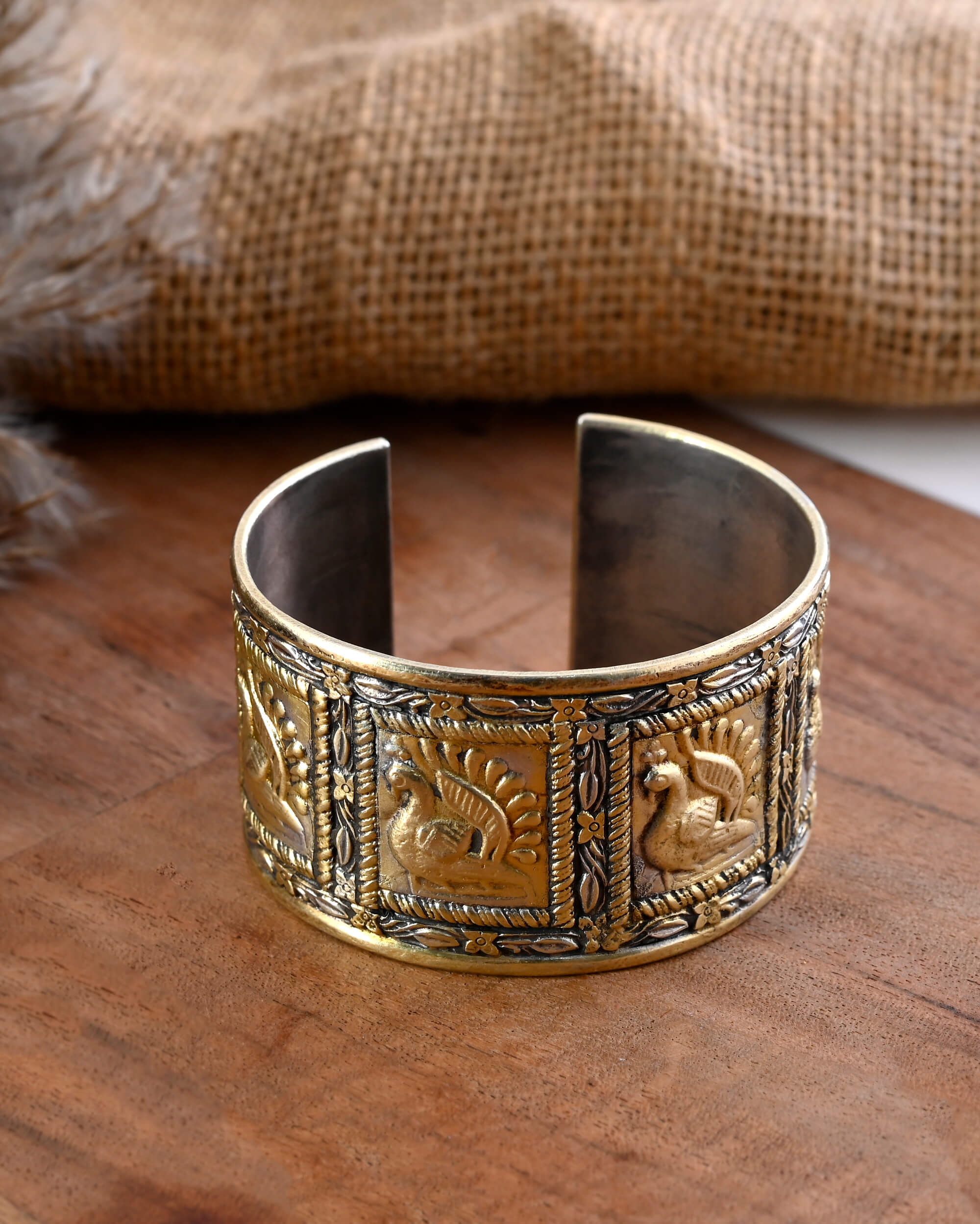 Aaradhya Silver Bangle
