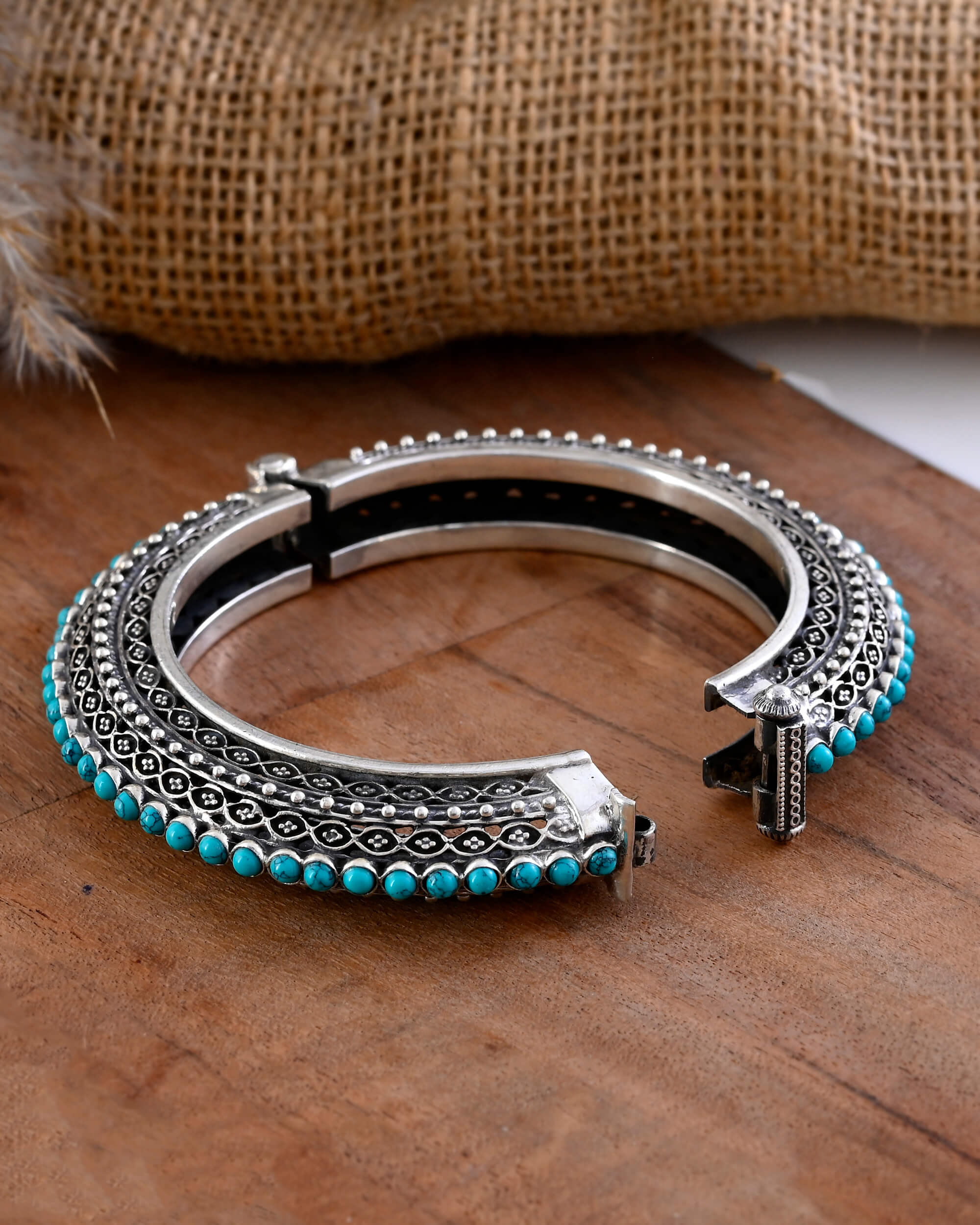 Alankrita Silver Bangle