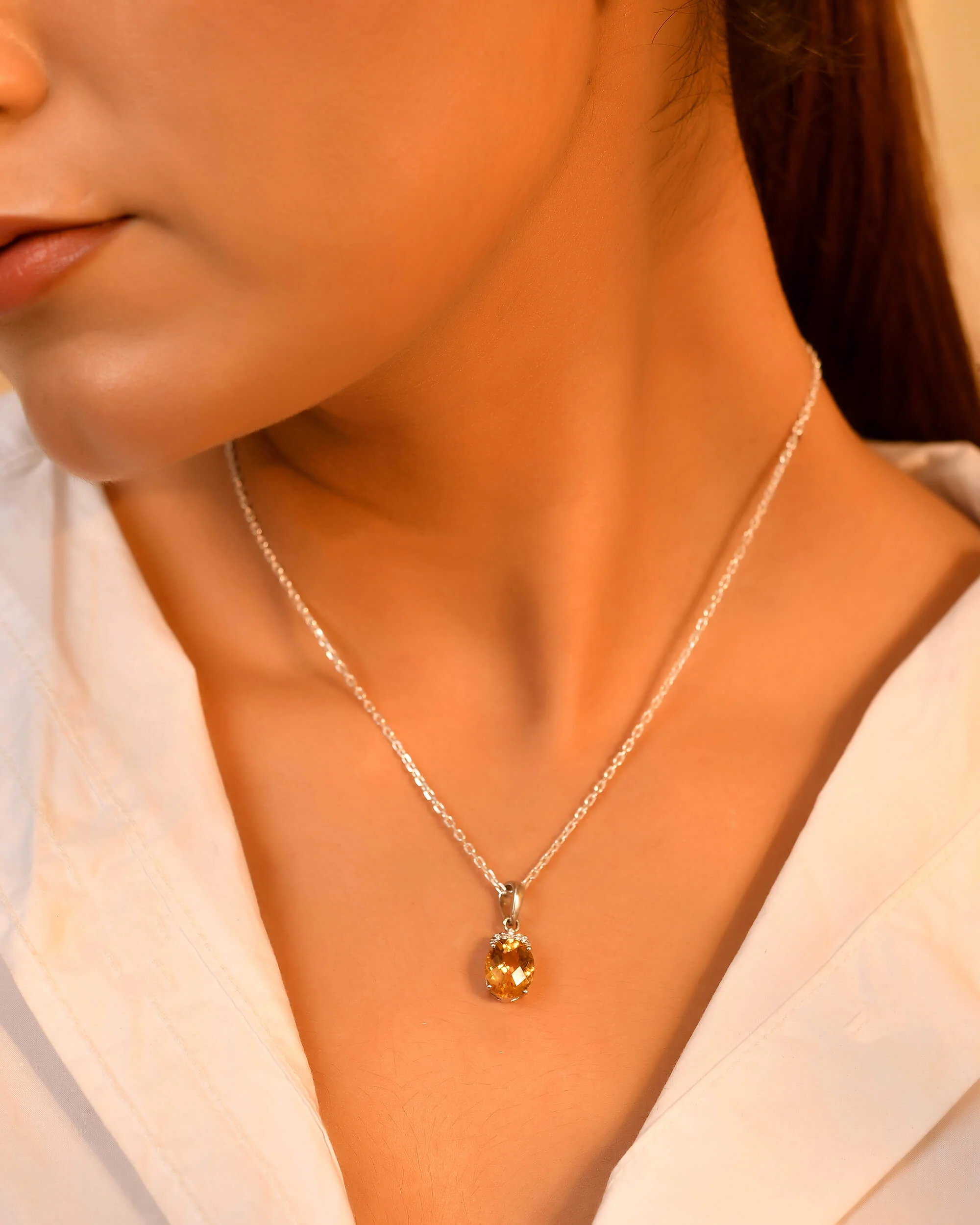 Amber Spark Pendant - Image 3