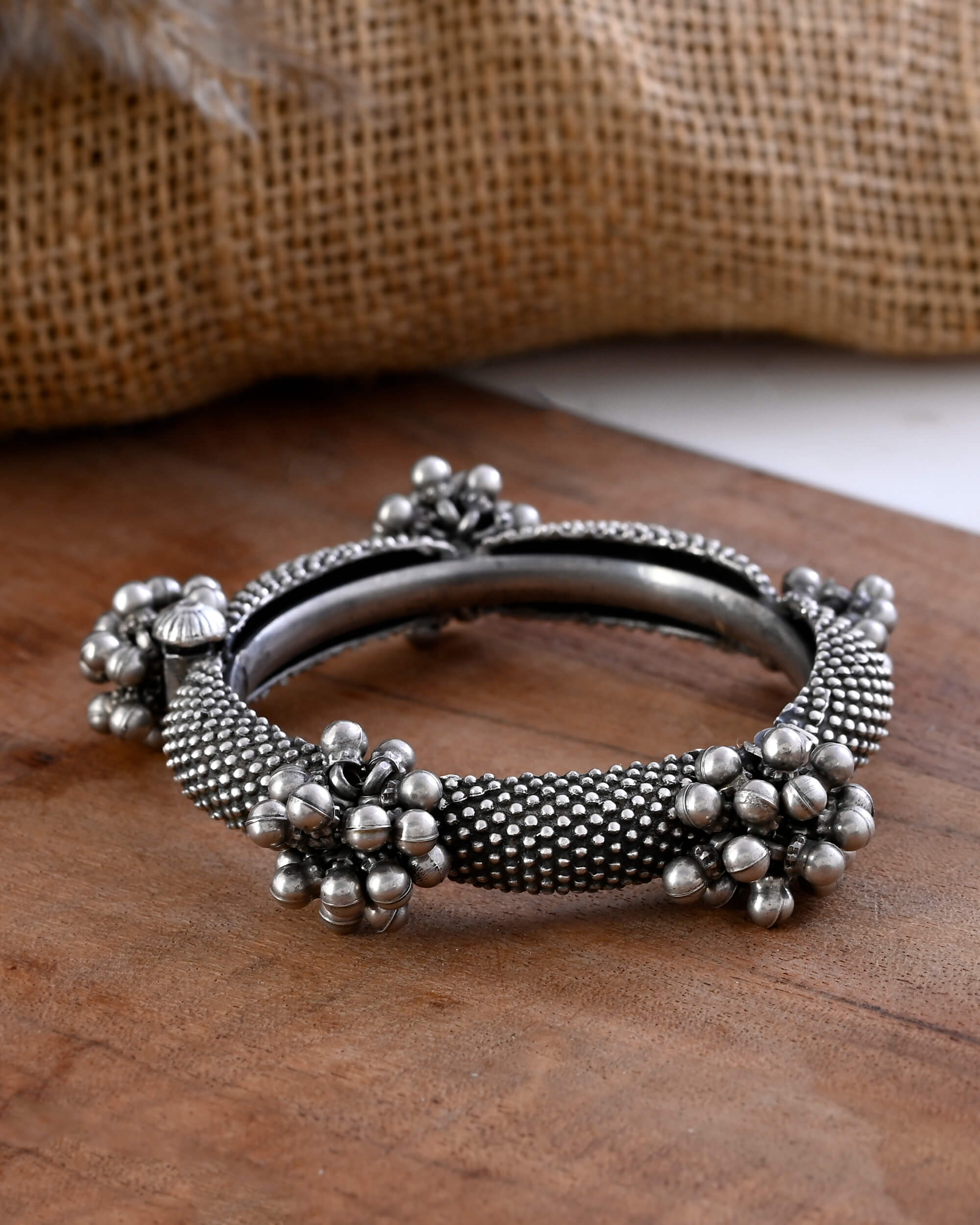 Amrita Silver Bangle