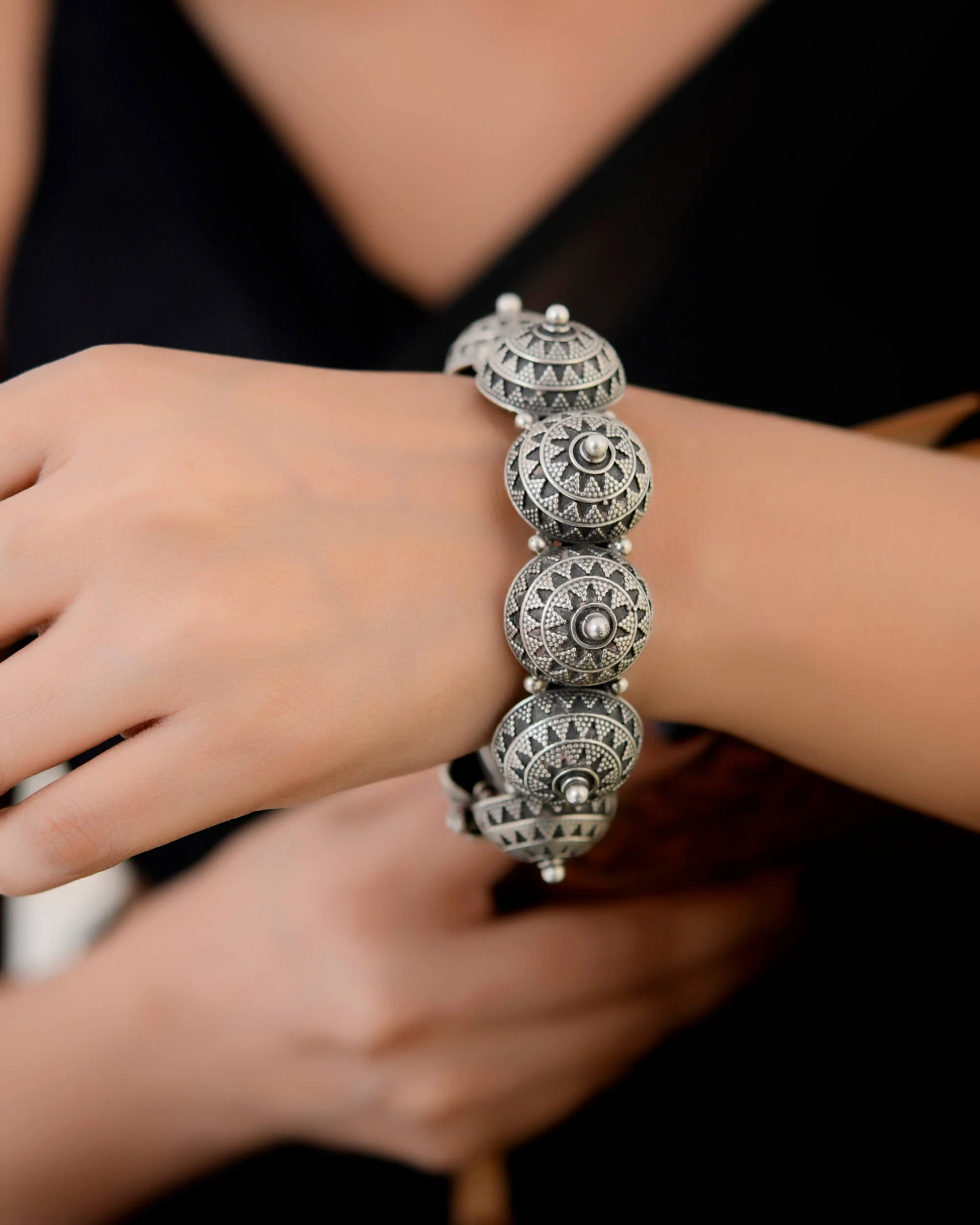 Anvika Silver Bangle - Image 2