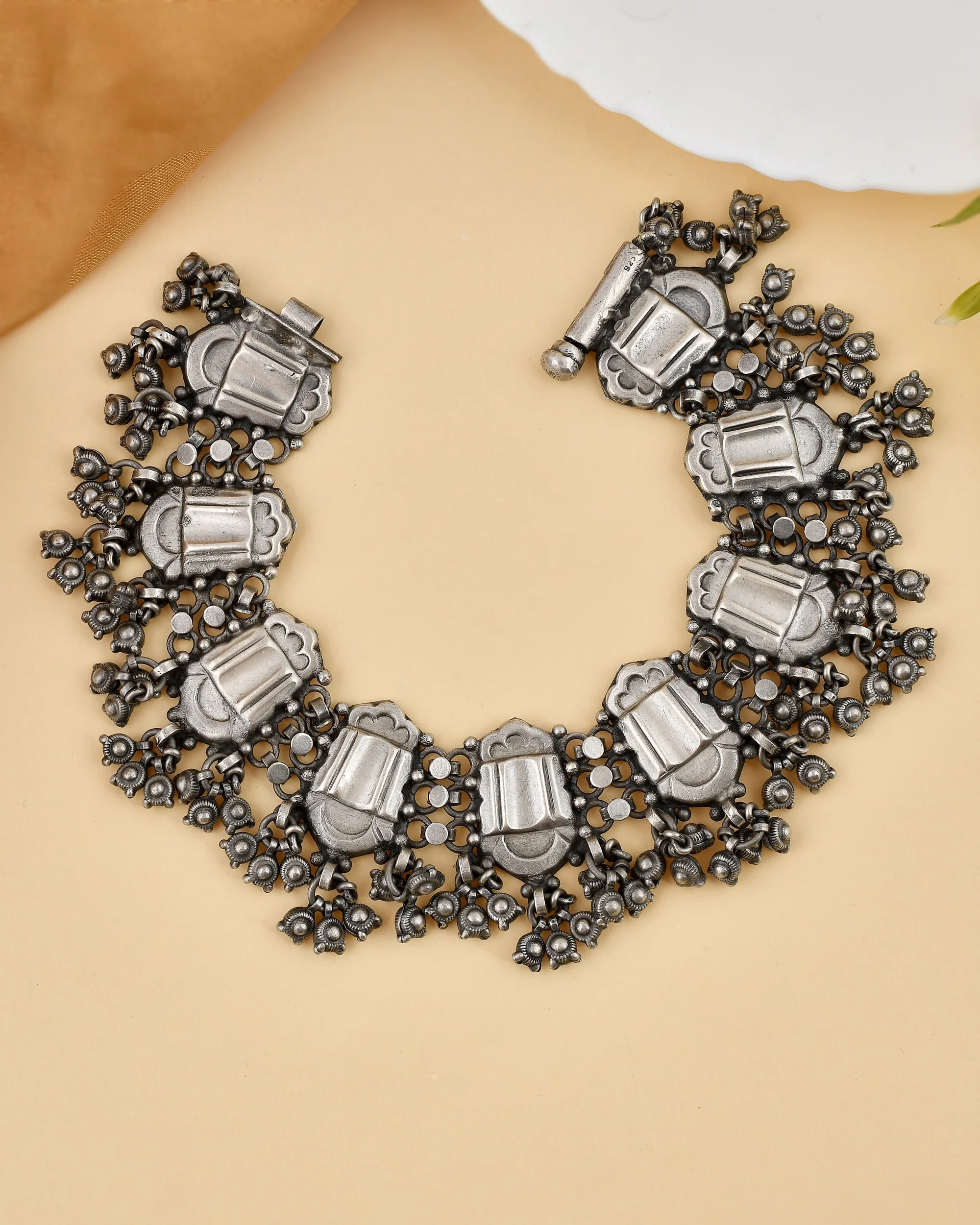 Banjaara Silver Anklet - Image 2