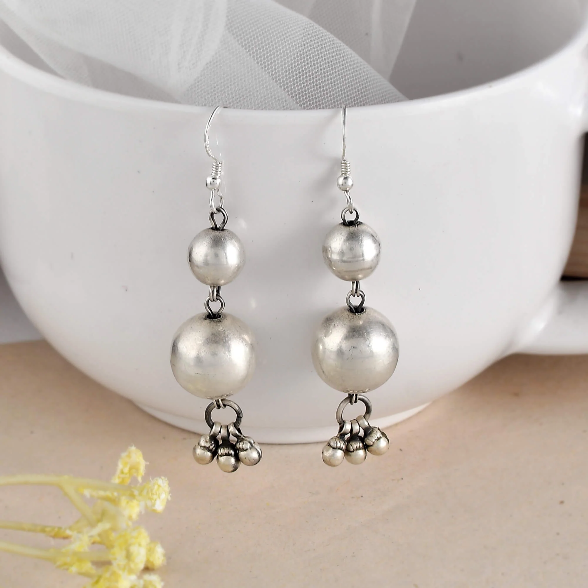 Bela Silver Earrings - Image 3