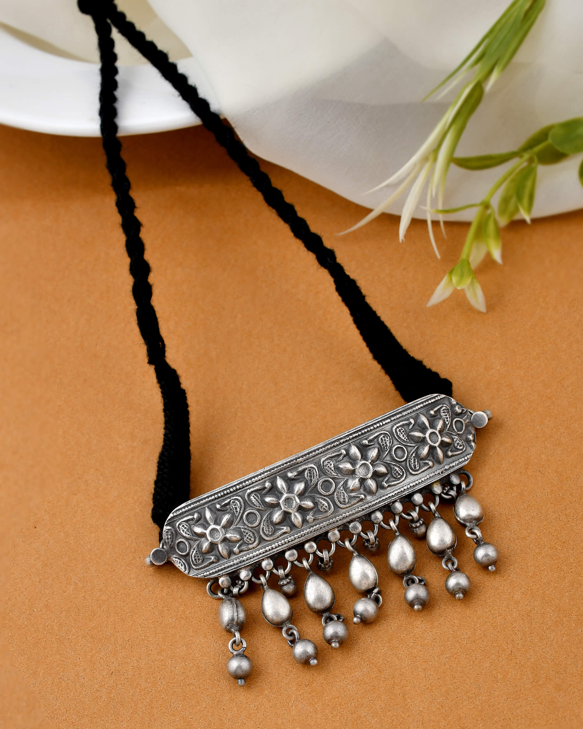 Bhaav silver necklace - Image 3