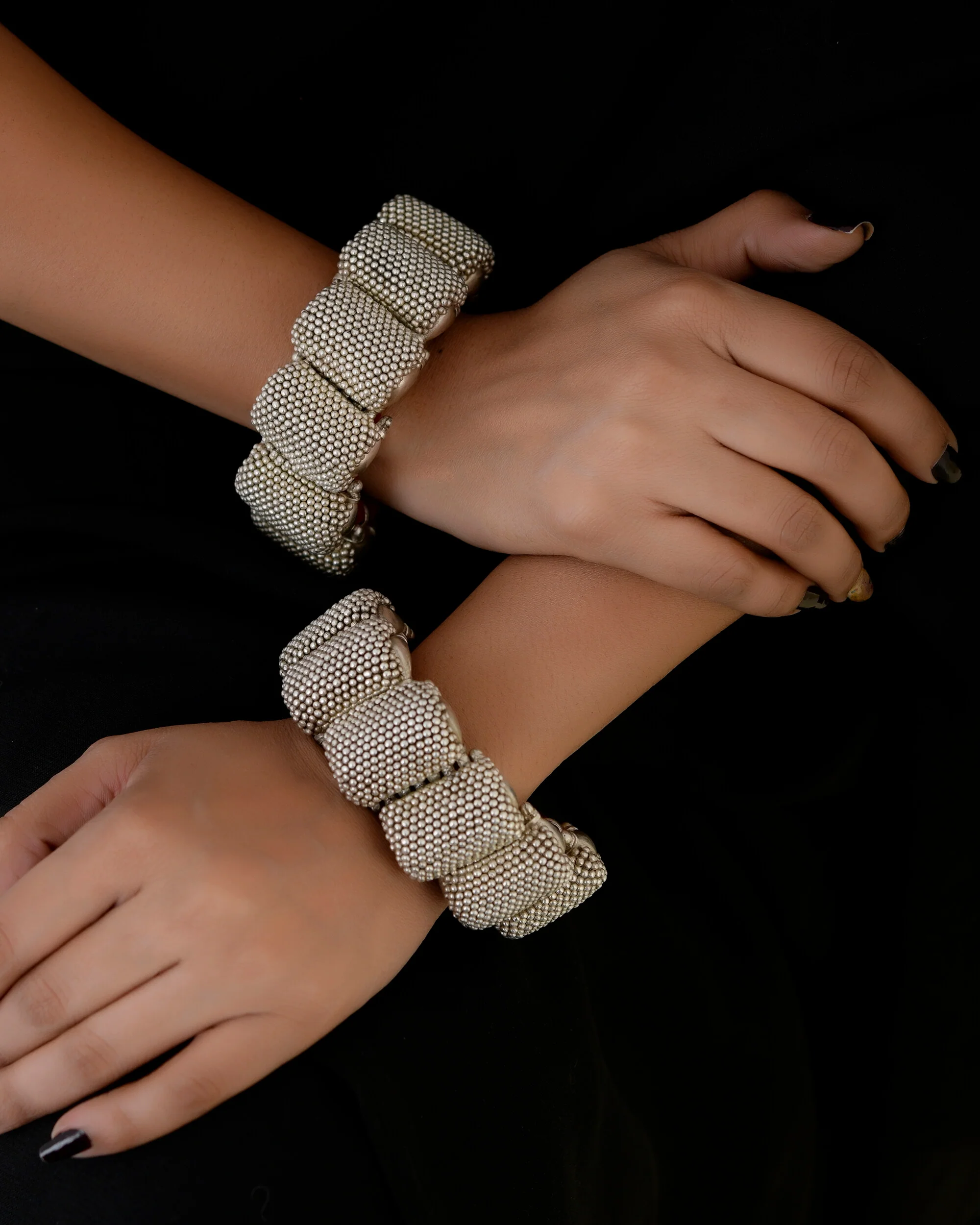 Bhavya Silver Bangle - Image 2