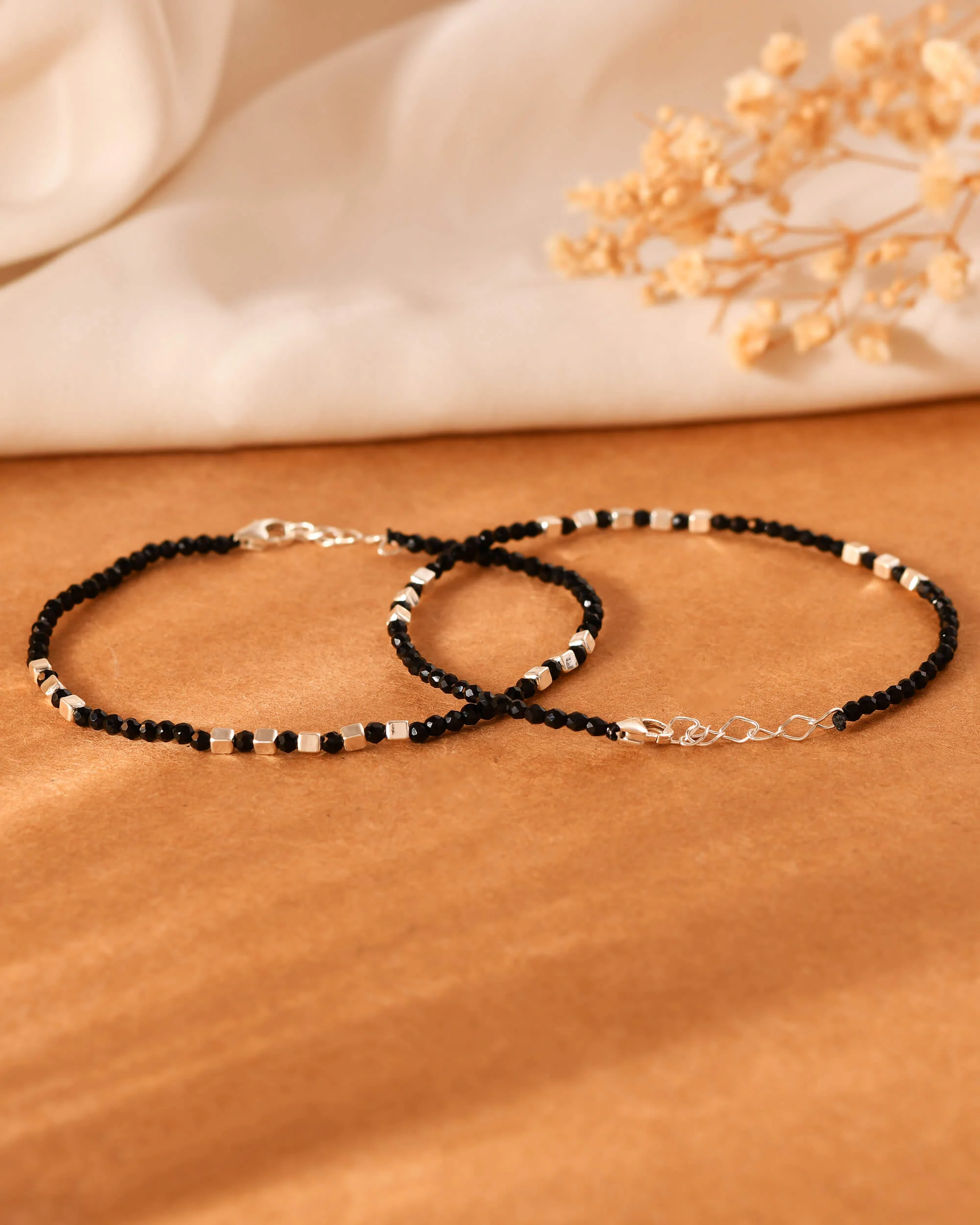 Black Bead Bracelets - Image 3