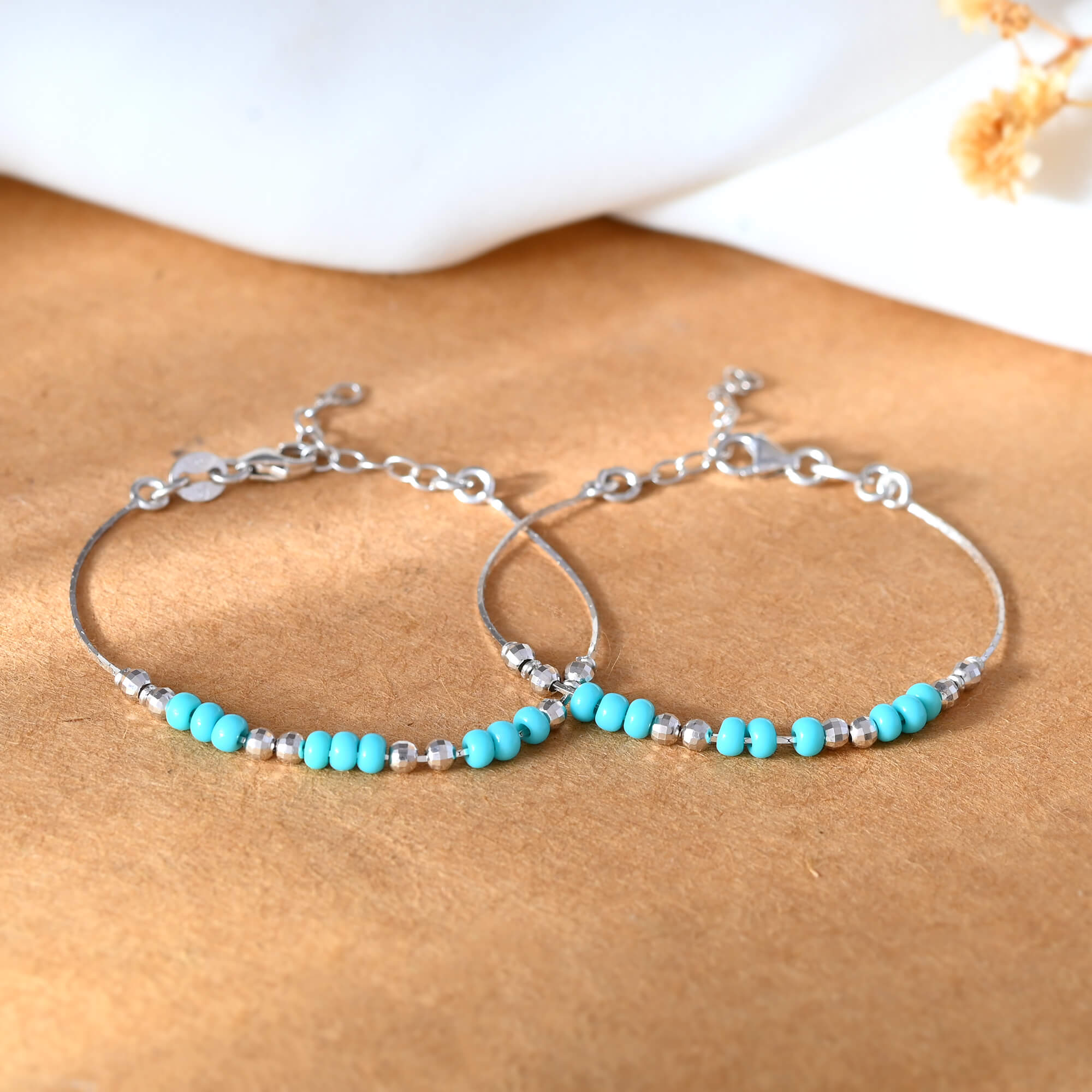Bluey baby silver bracelet - Image 2