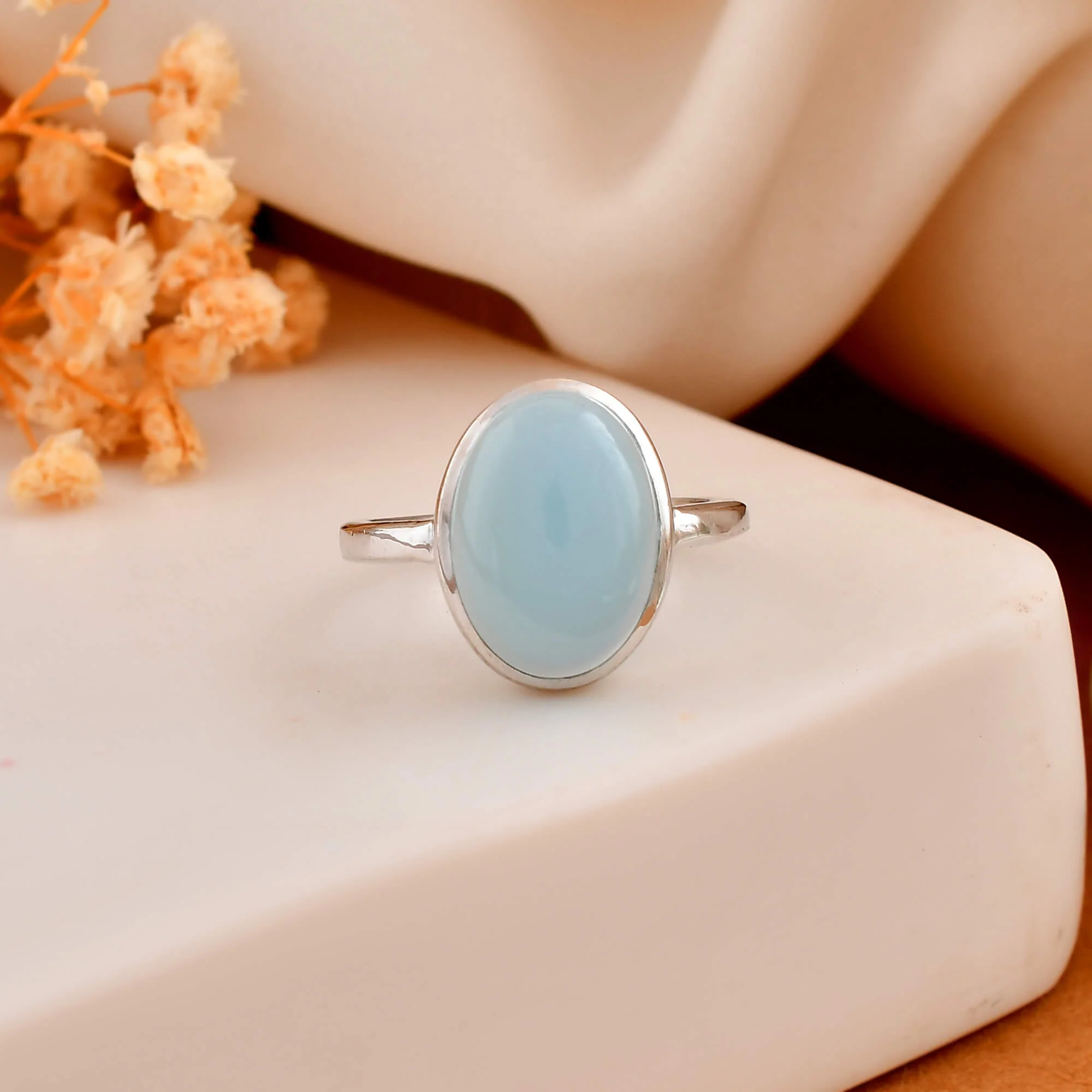 Bluey Calsi silver ring - Image 3