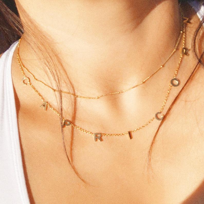 Choker Name Necklace