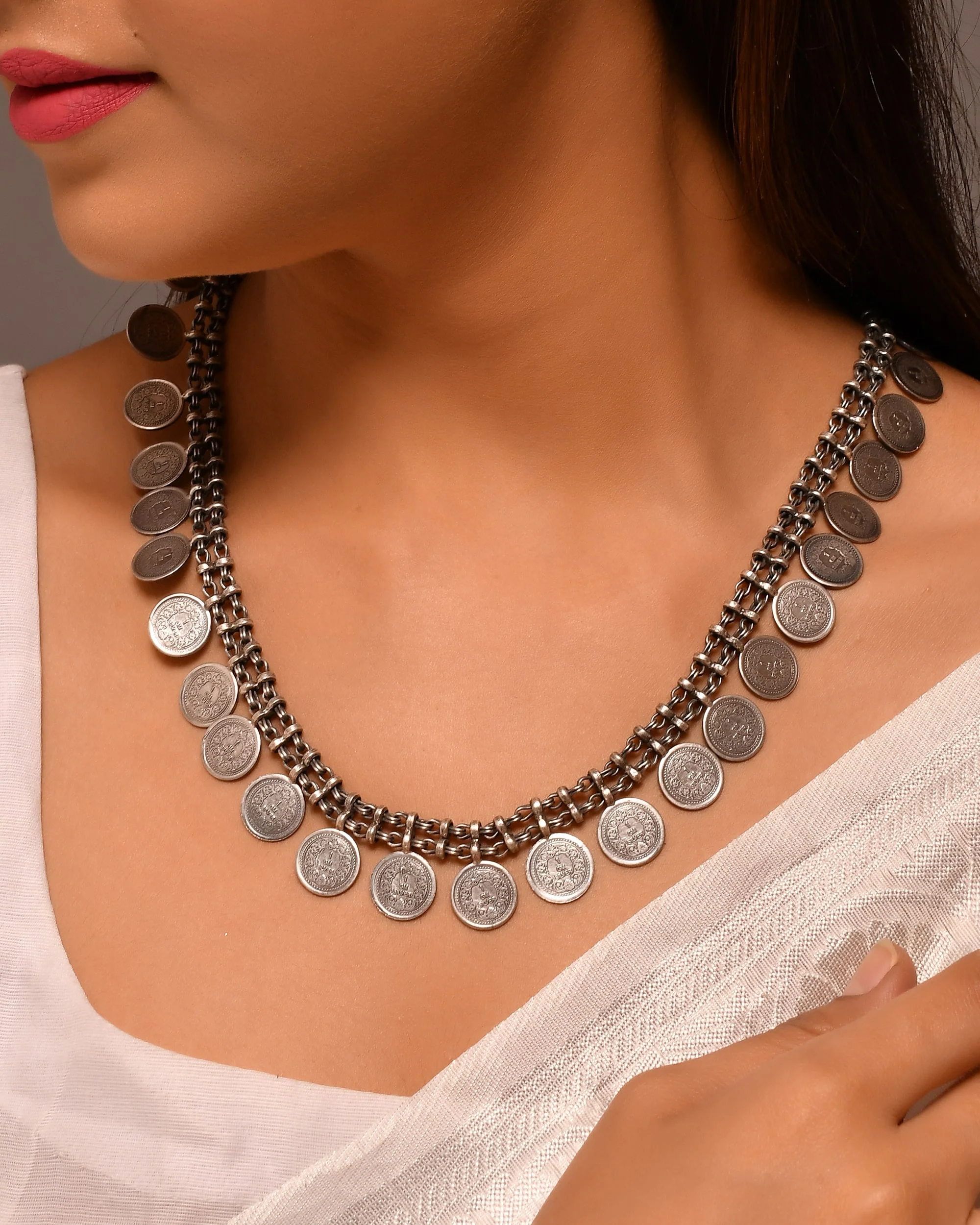 Coin silver necklace - Image 2