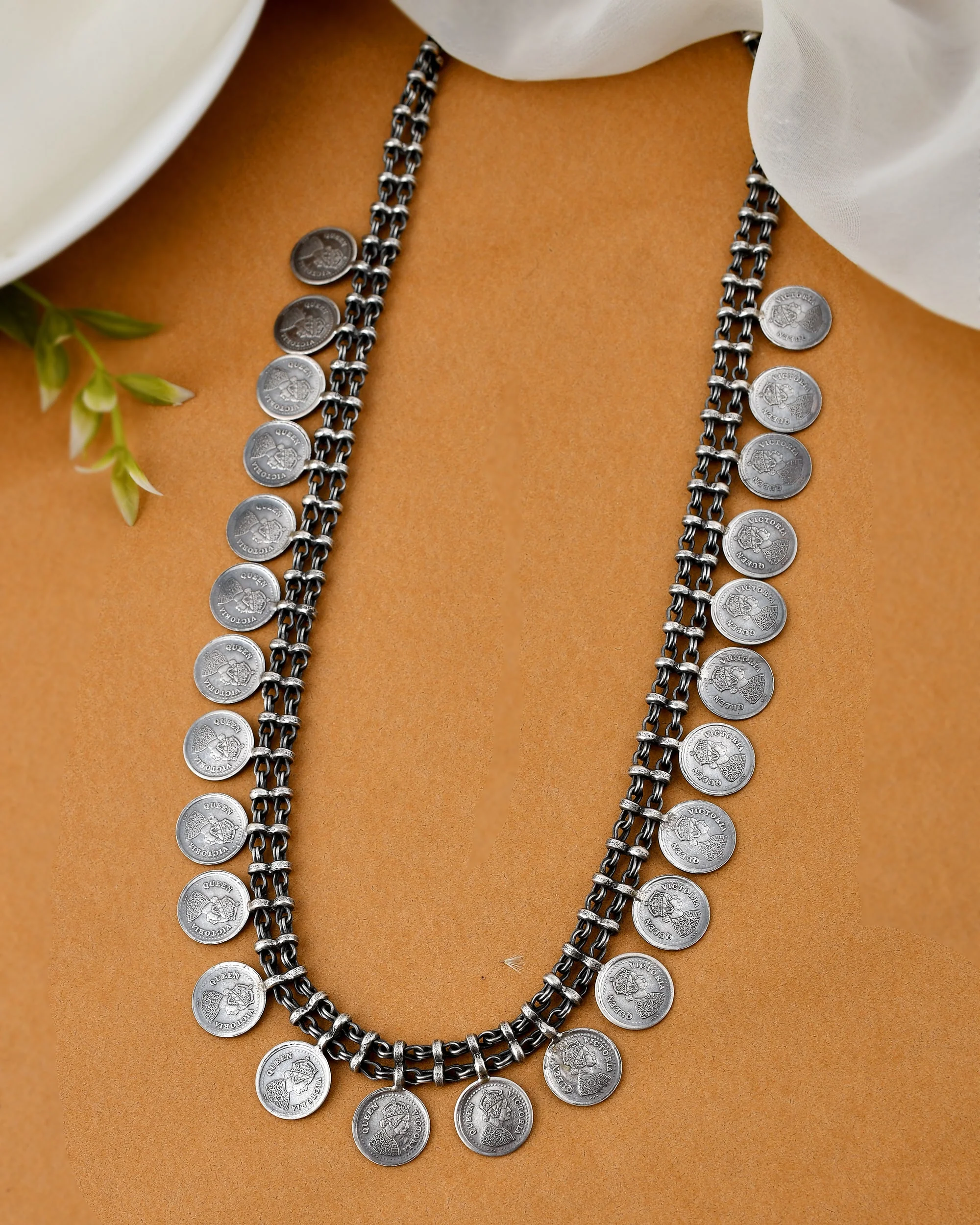 Coin silver necklace - Image 3