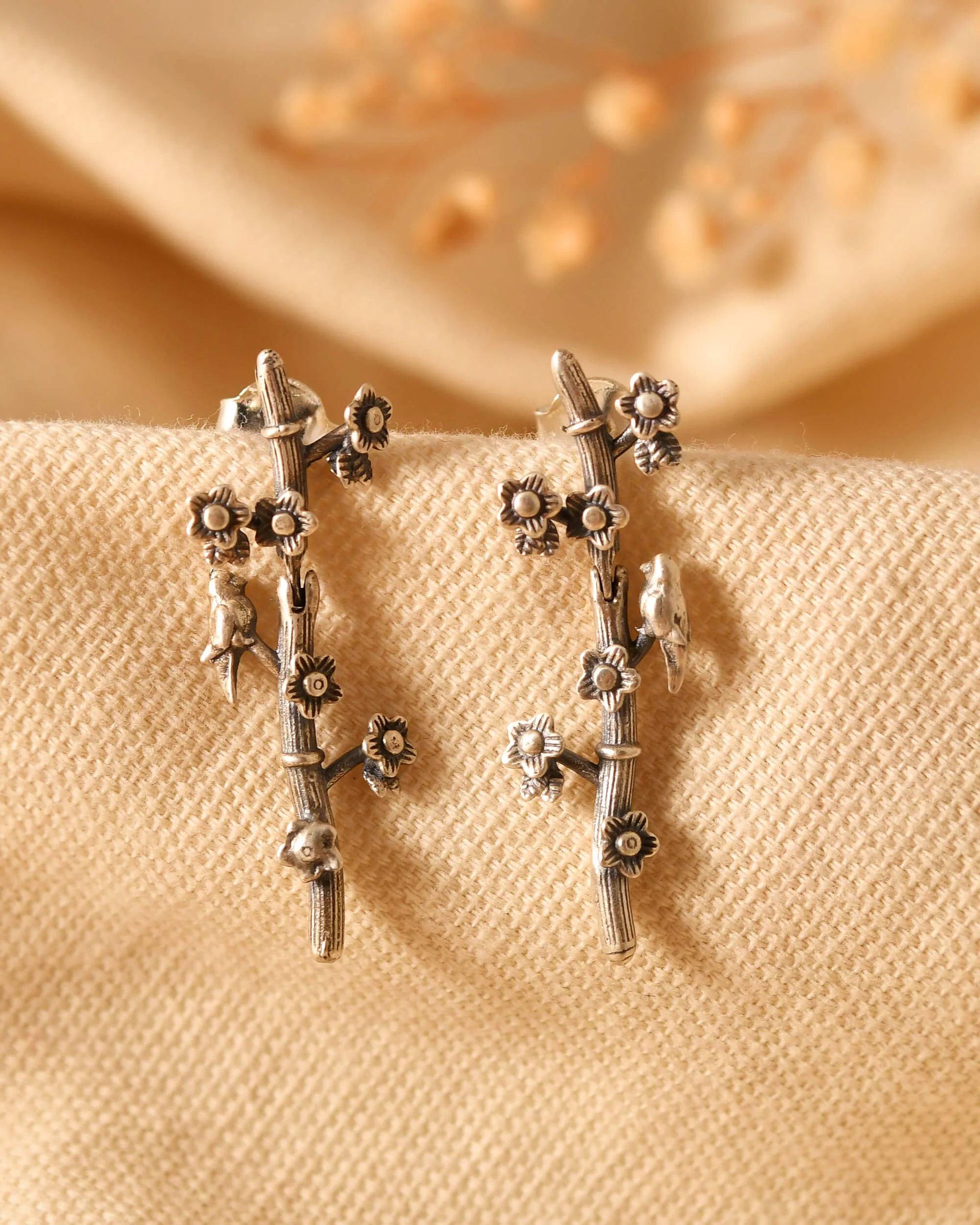 Daal silver earrings - Image 3