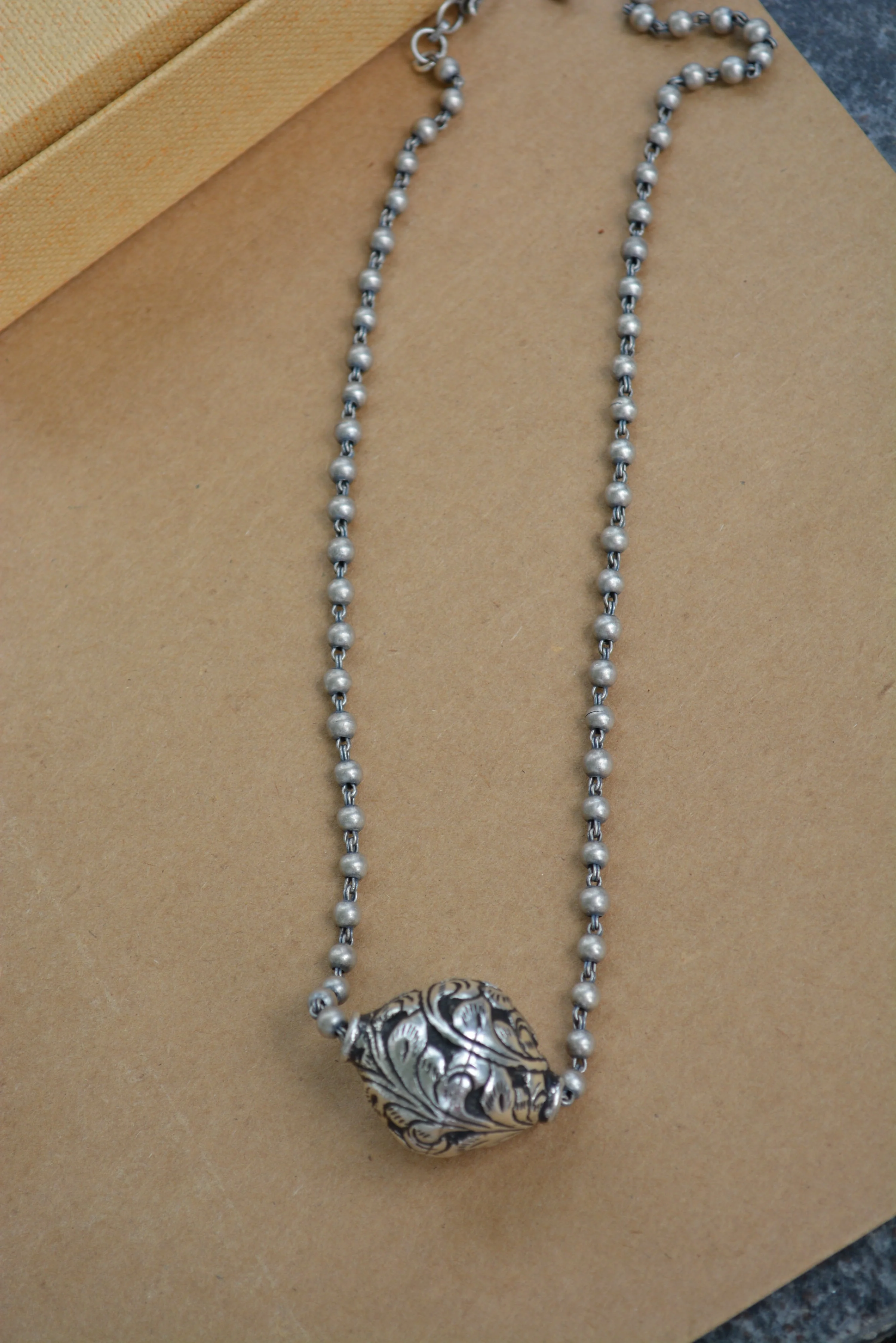 Dhol Sliver Pendant - Image 3