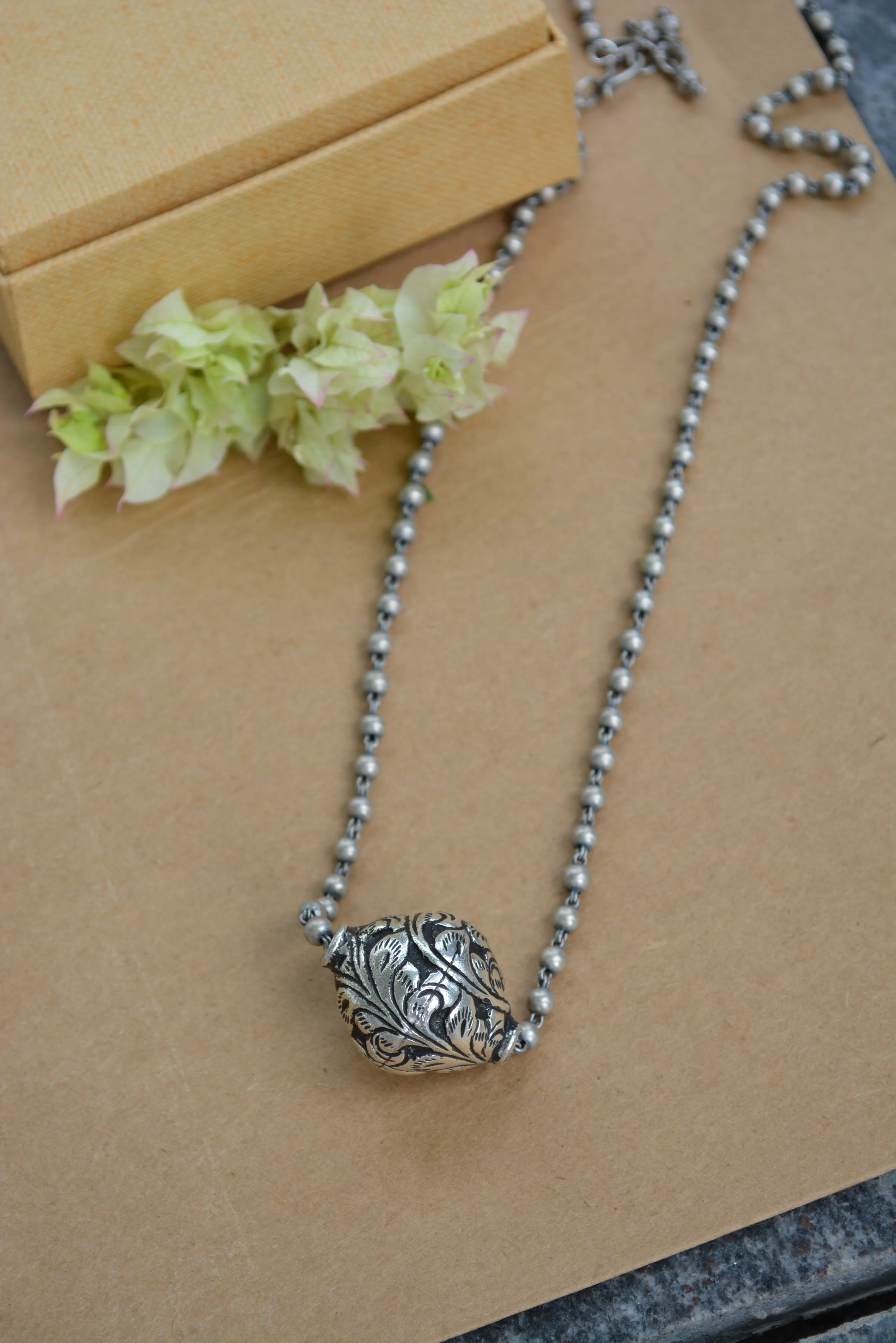 Dhol Sliver Pendant - Image 4