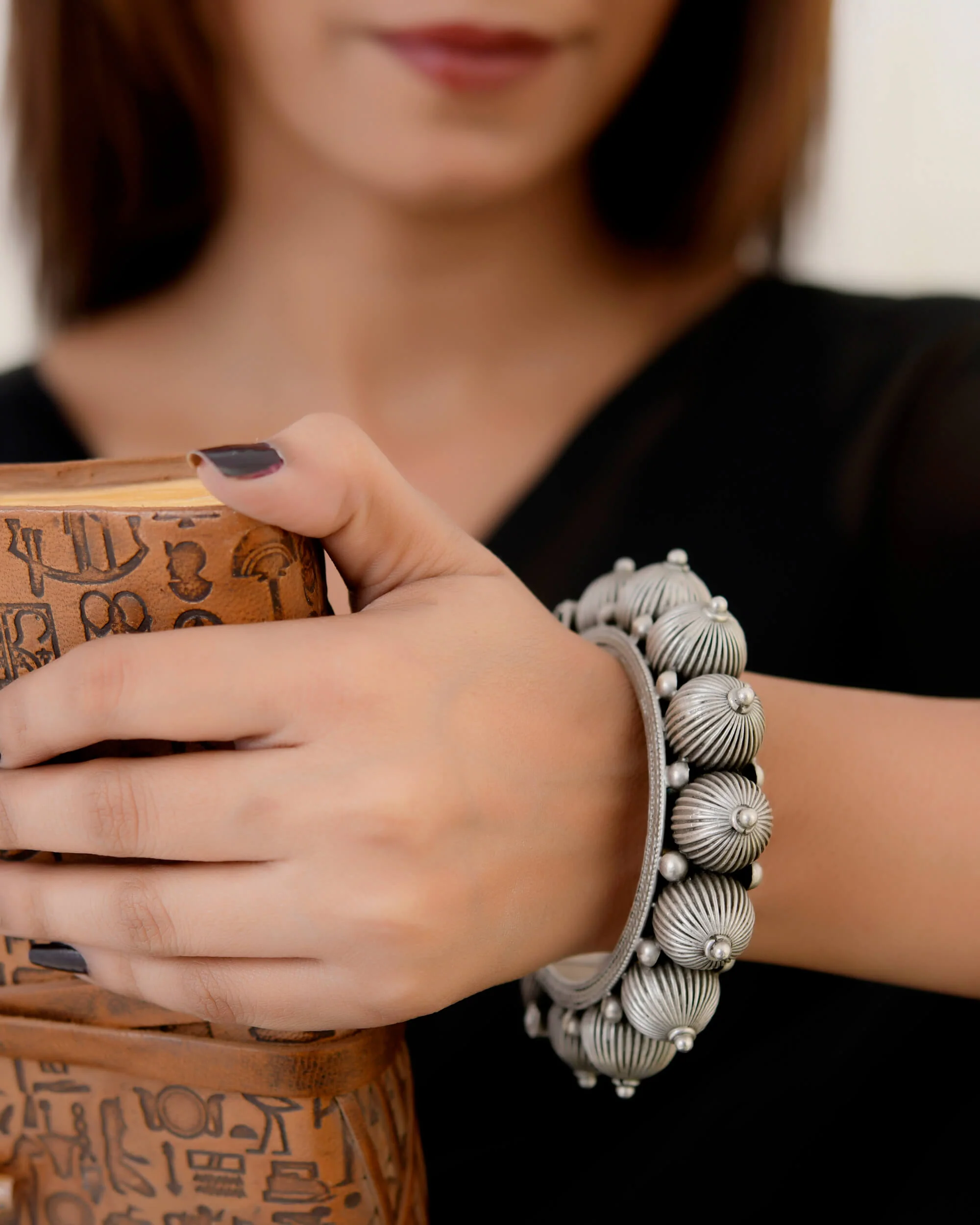 Divya Silver Bangle - Image 2