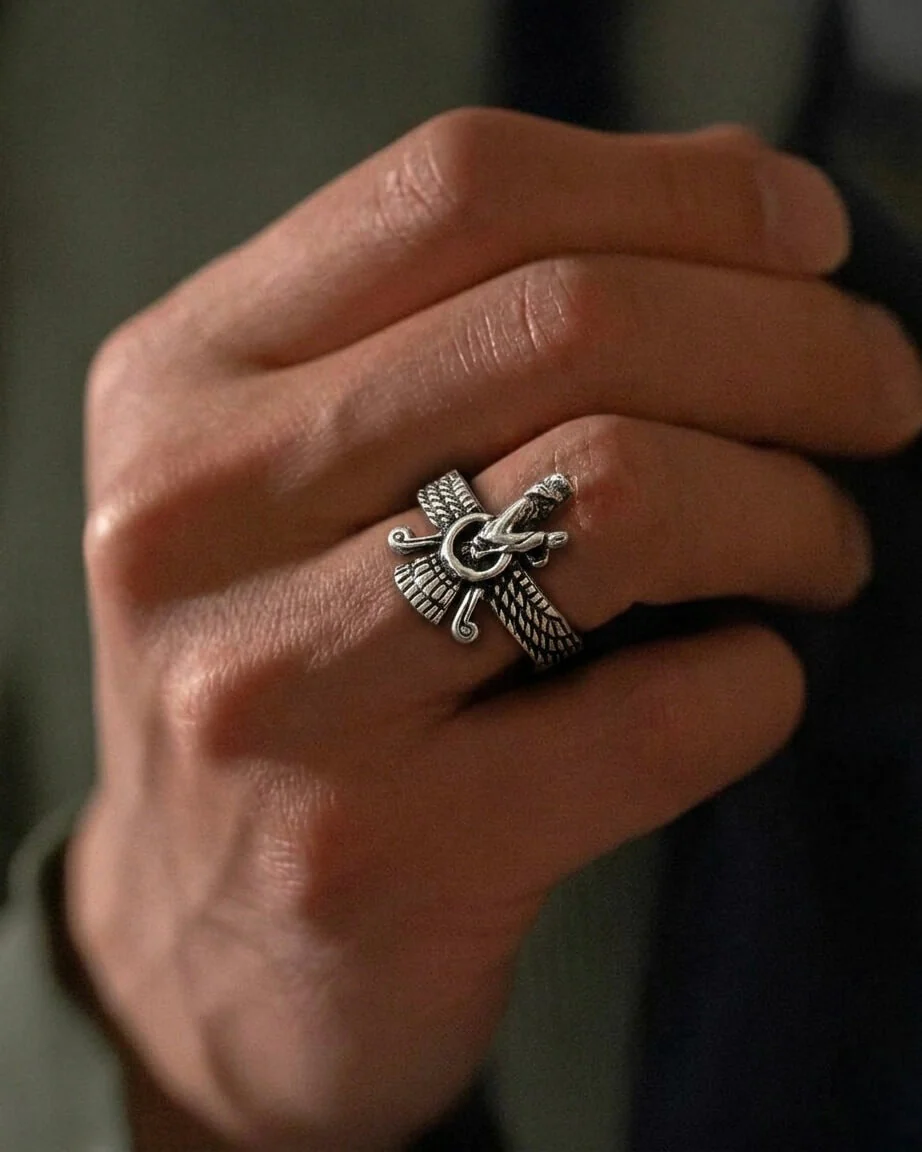Farohar Silver Ring - Image 3