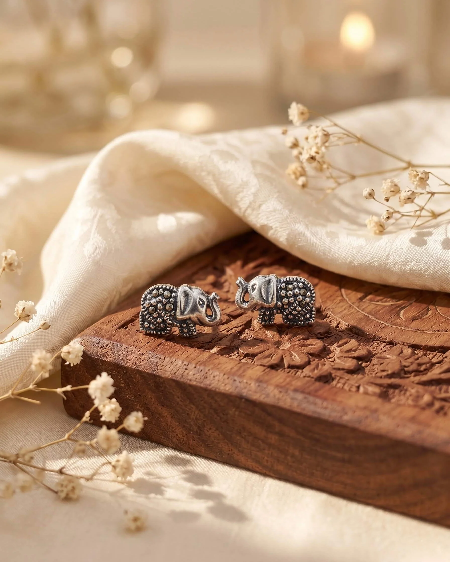 Gaja Silver Stud - Image 3