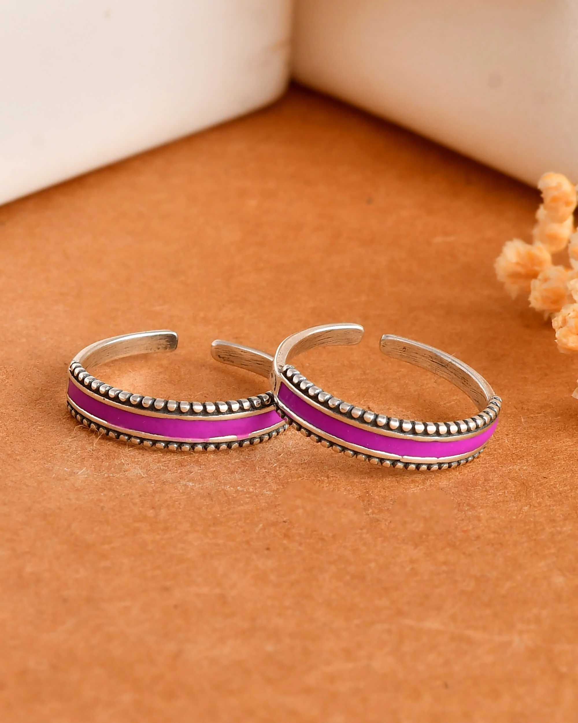 Gala Silver toe ring