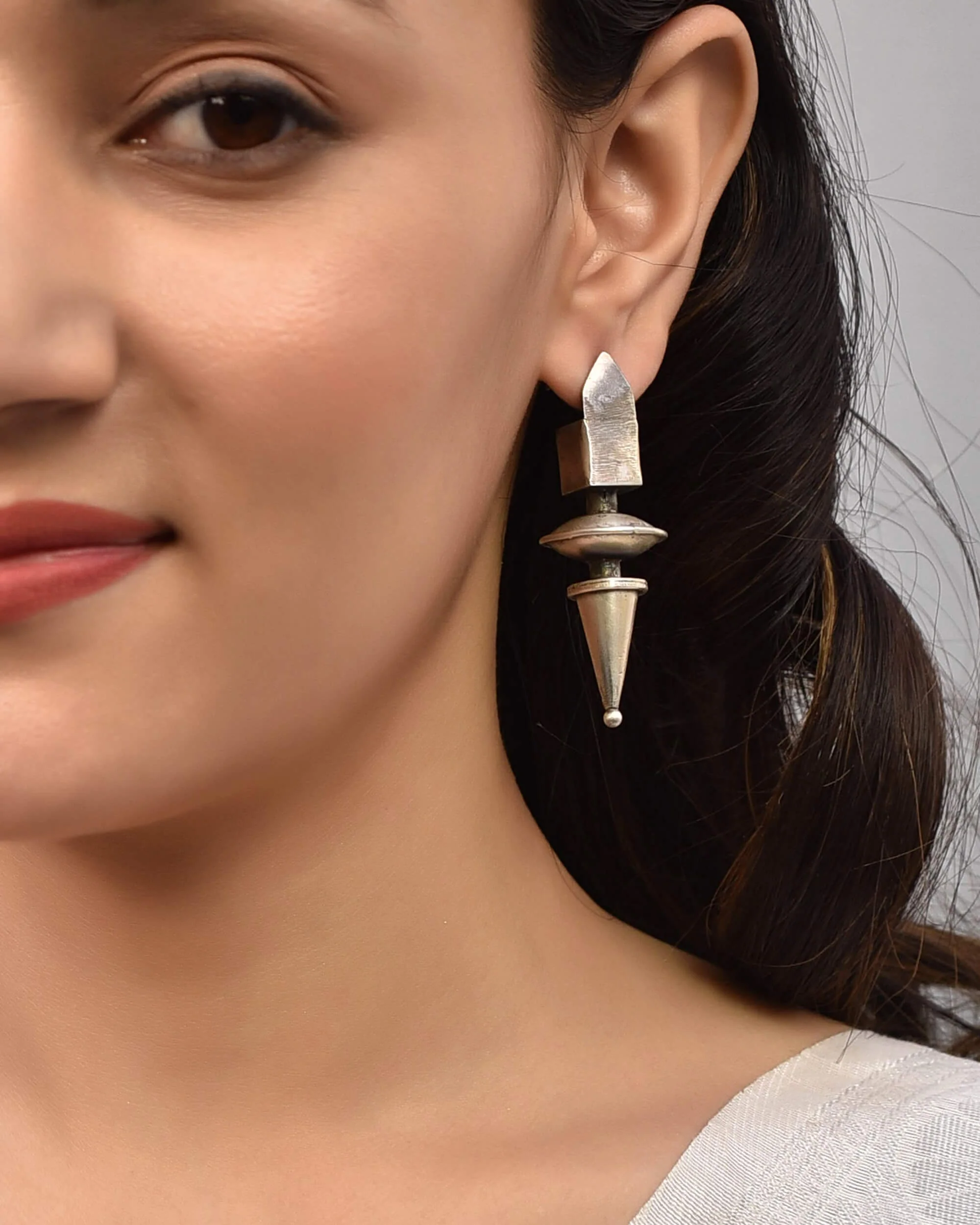 Gan Silver Earrings - Image 2