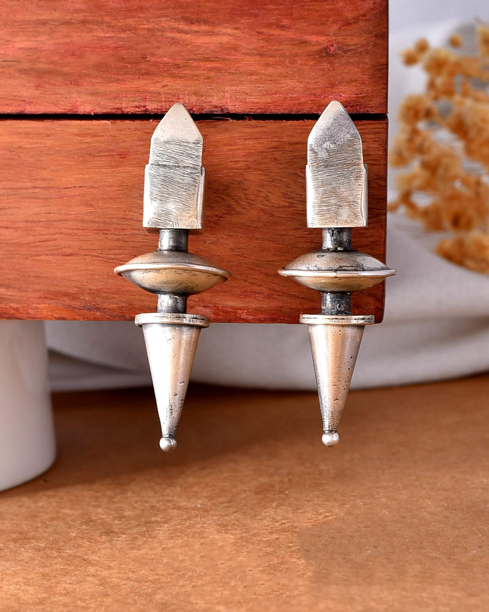 Gan Silver Earrings - Image 3
