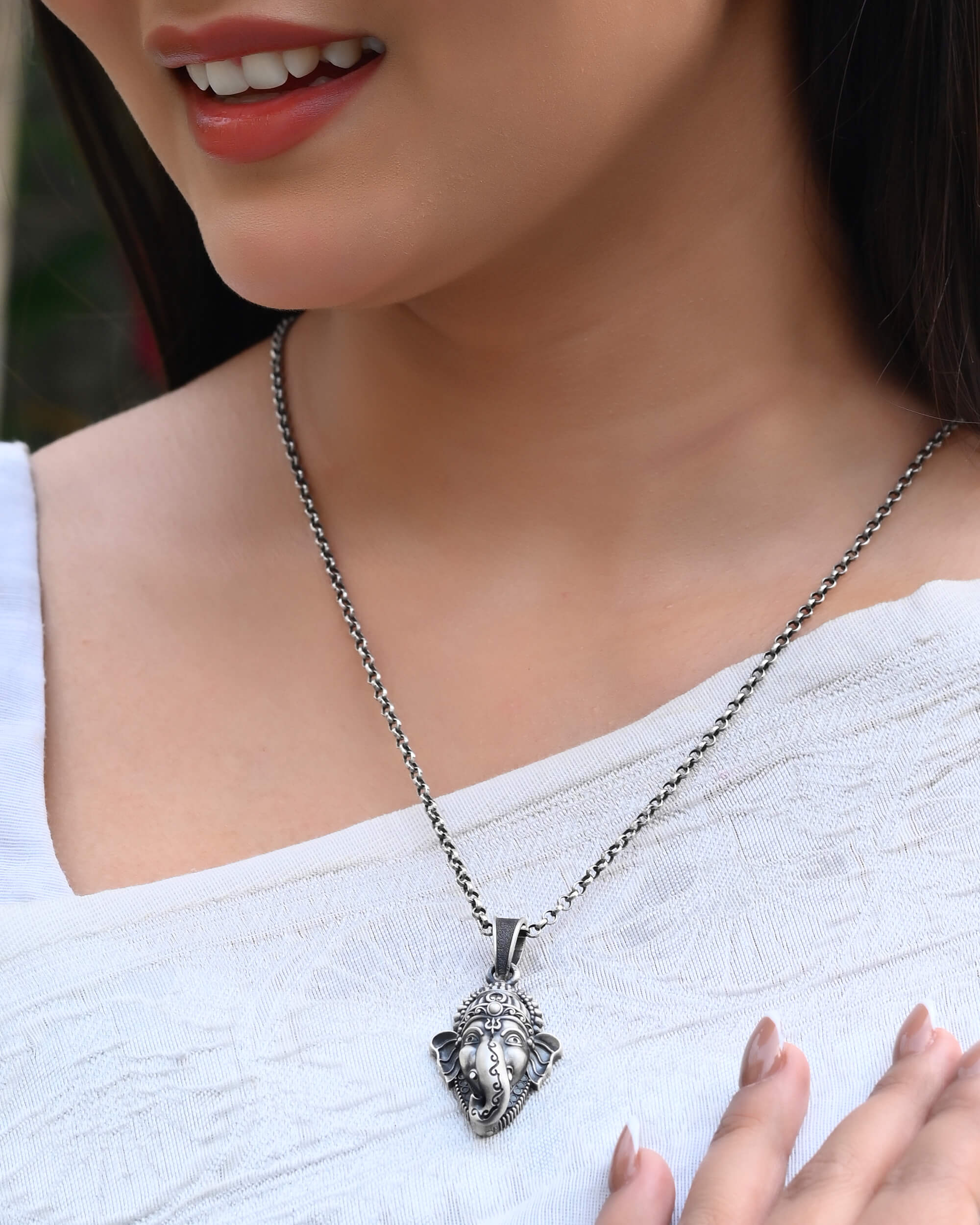 Ganesh ji Face Pendant - Image 3
