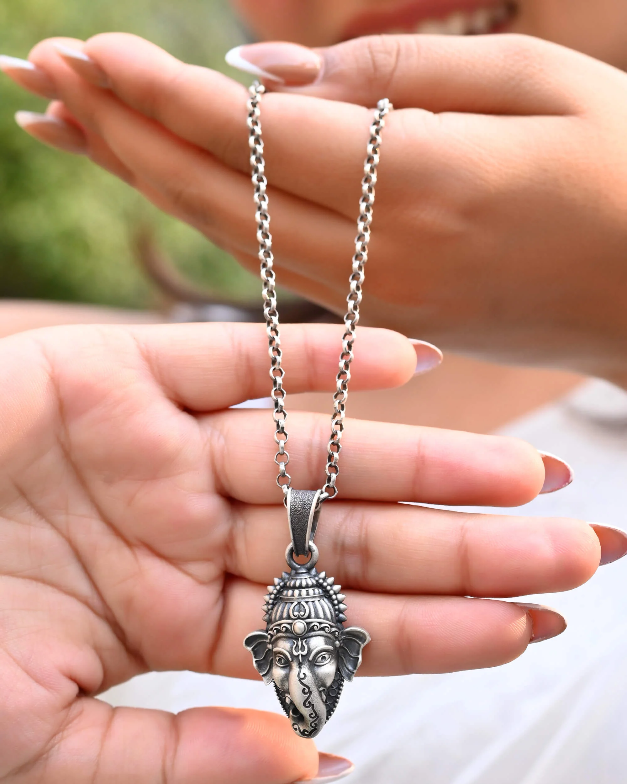 Ganesh ji Face Pendant - Image 4