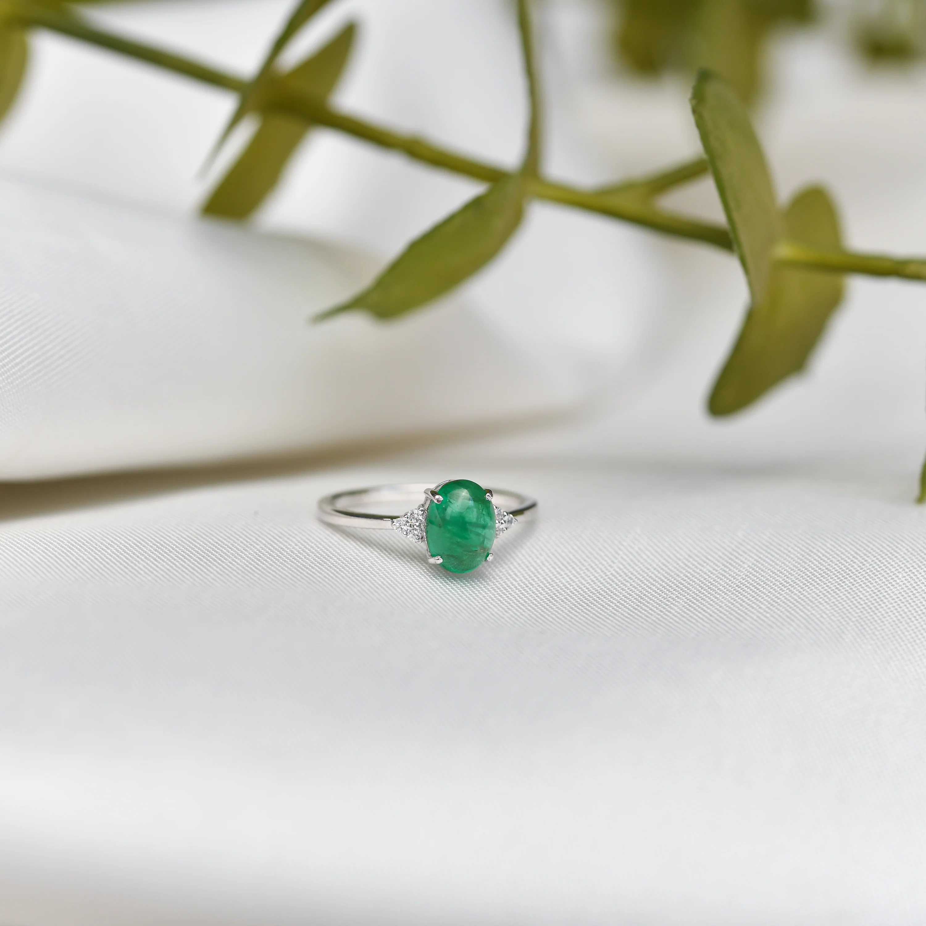 Green Emerald Ring - Image 4
