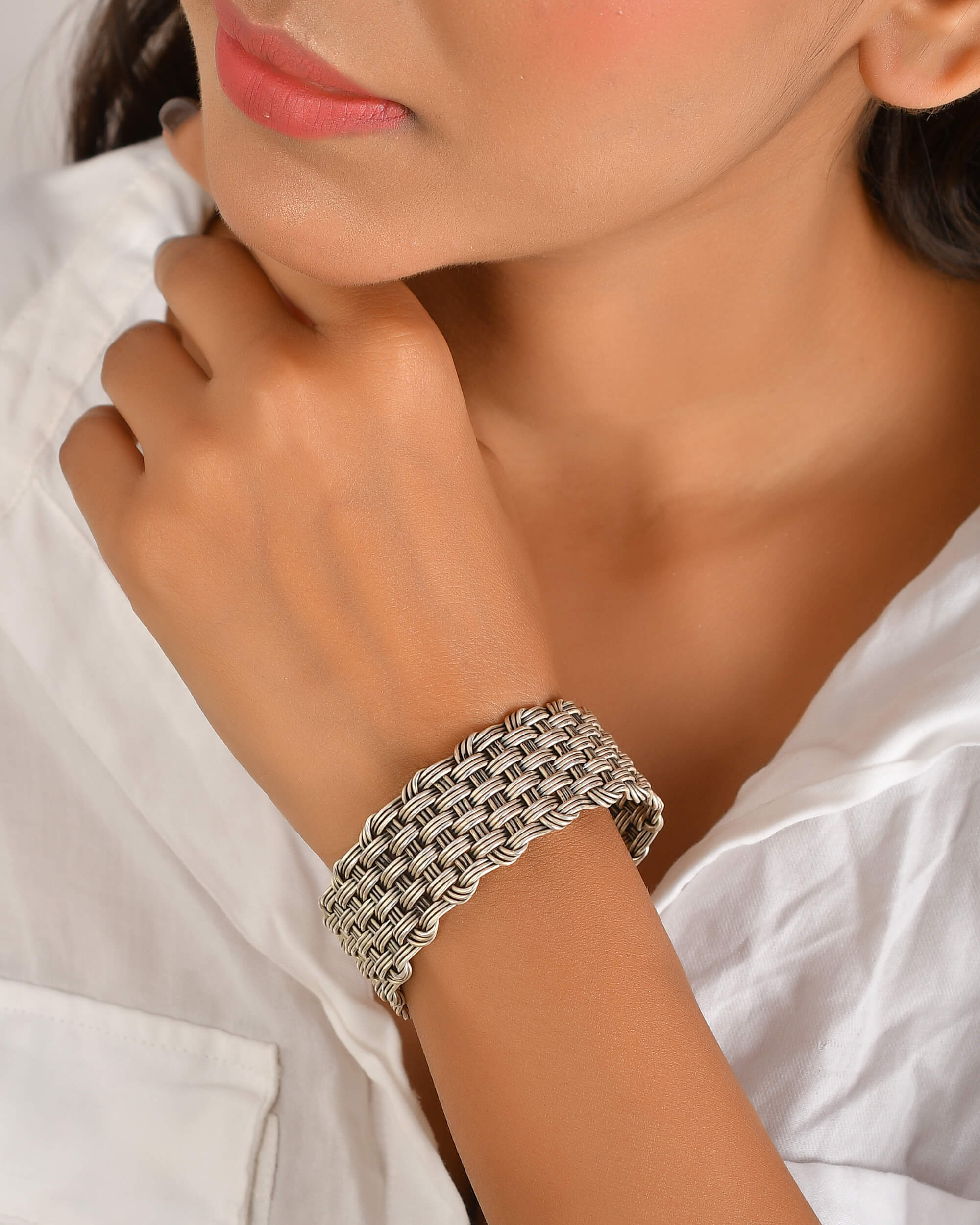 Guthai Silver Bangle - Image 3