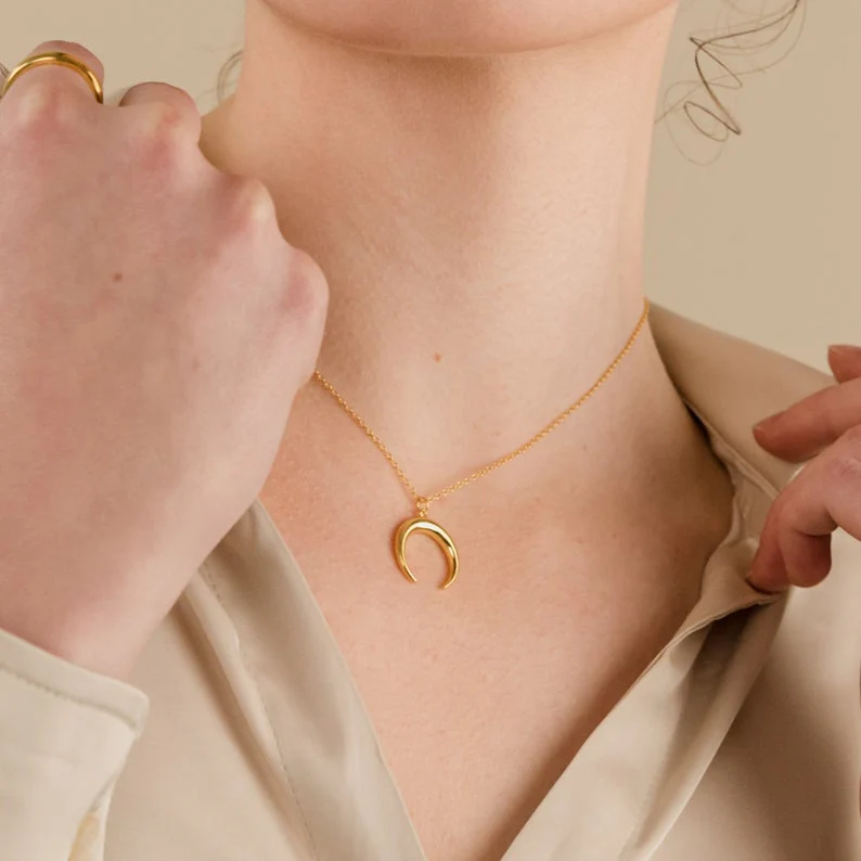 Half Moon Necklace - Image 3