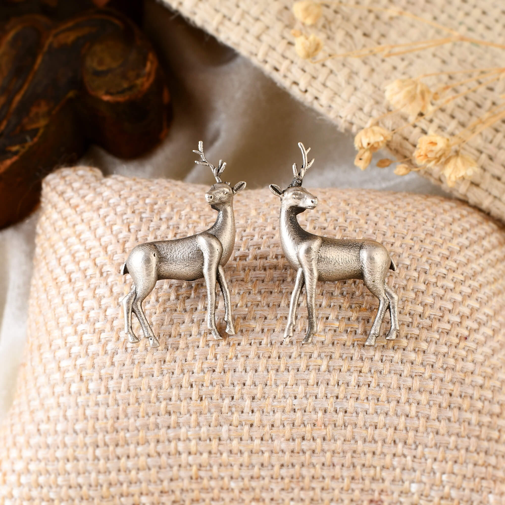 Hiran Silver Earrings - Image 2