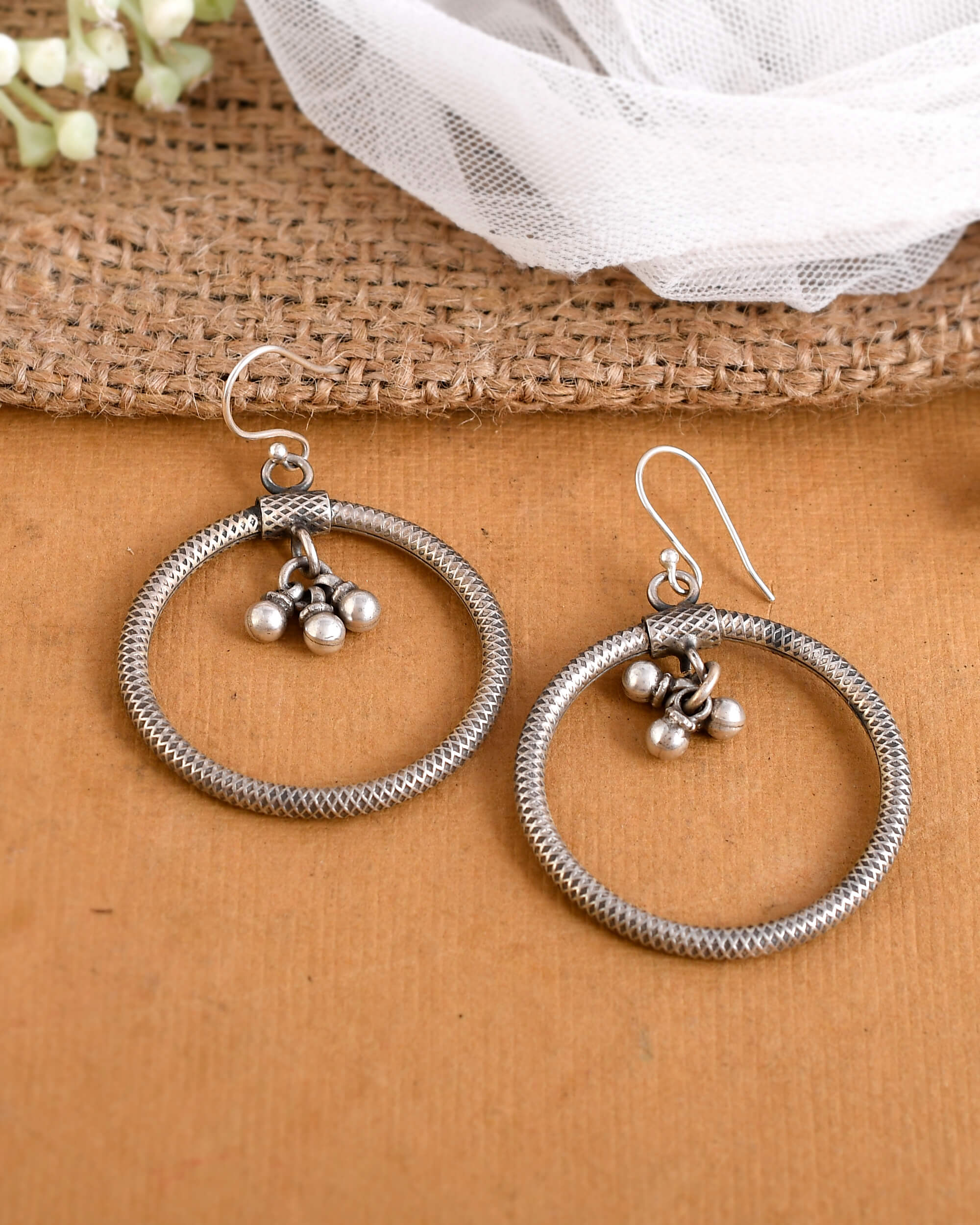 Hollow Round Earring - Image 3