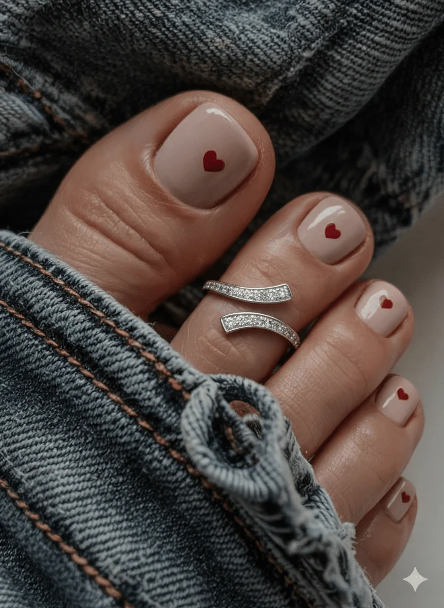 Infinity Glow Toe Ring - Image 2