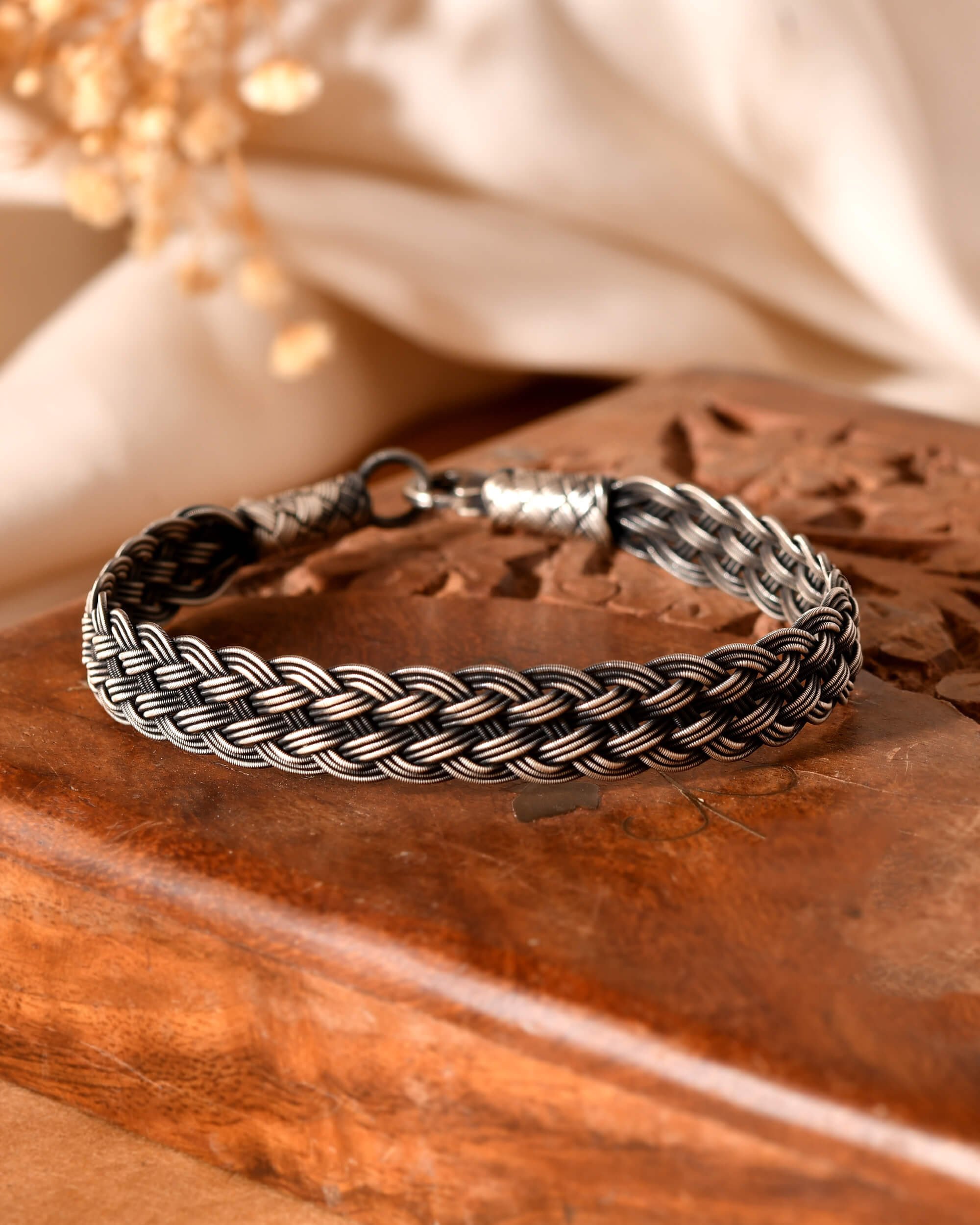 Interweave Silver Bracelet