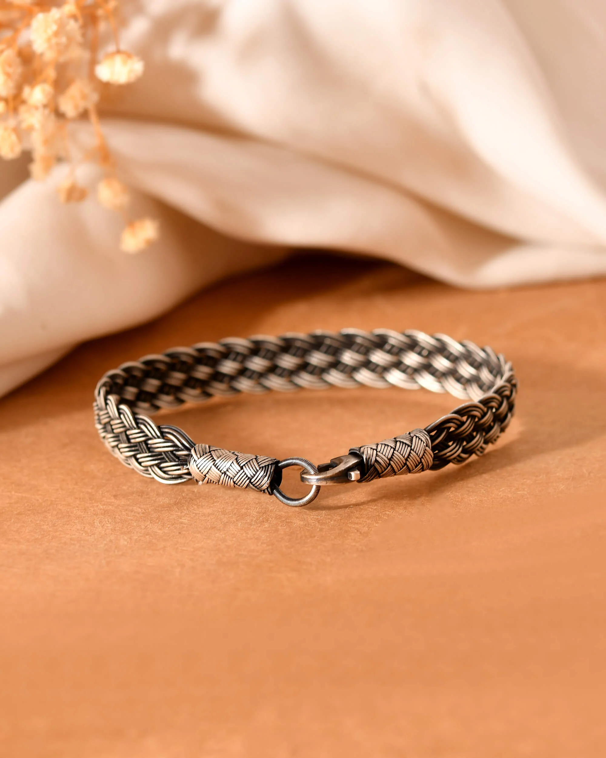 Interweave Silver Bracelet - Image 2