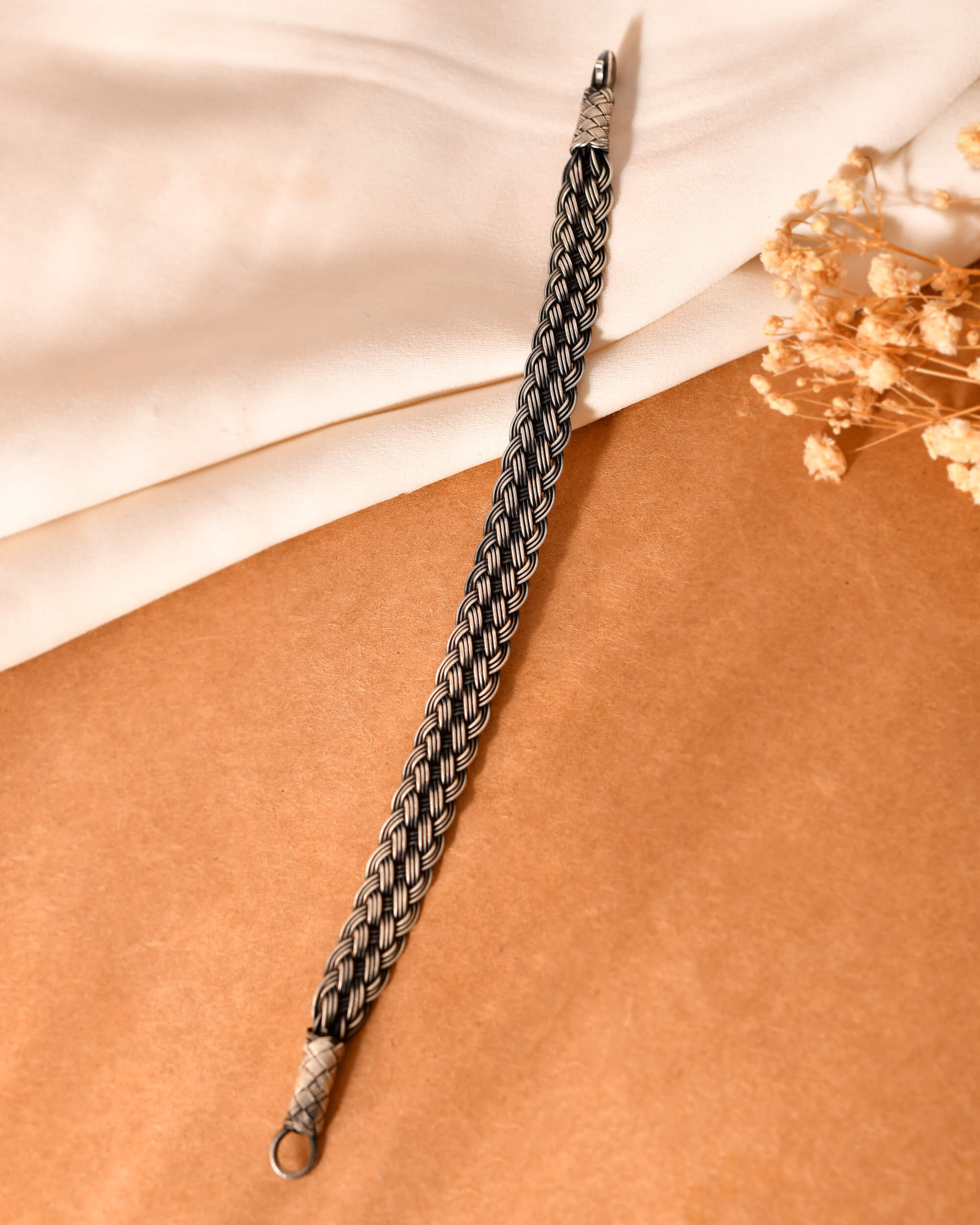 Interweave Silver Bracelet - Image 3