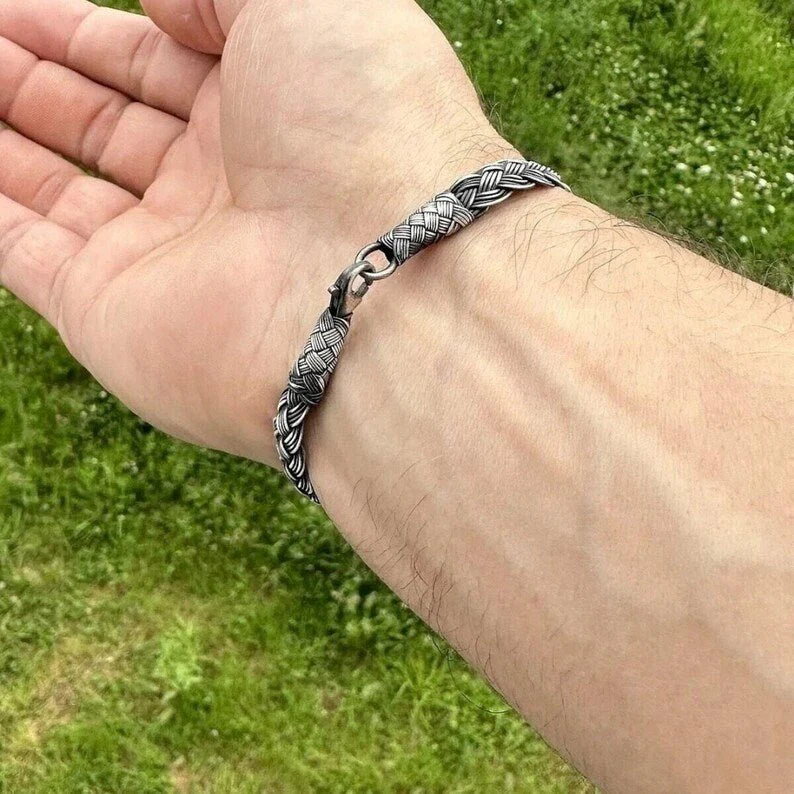 Interweave Silver Bracelet - Image 9