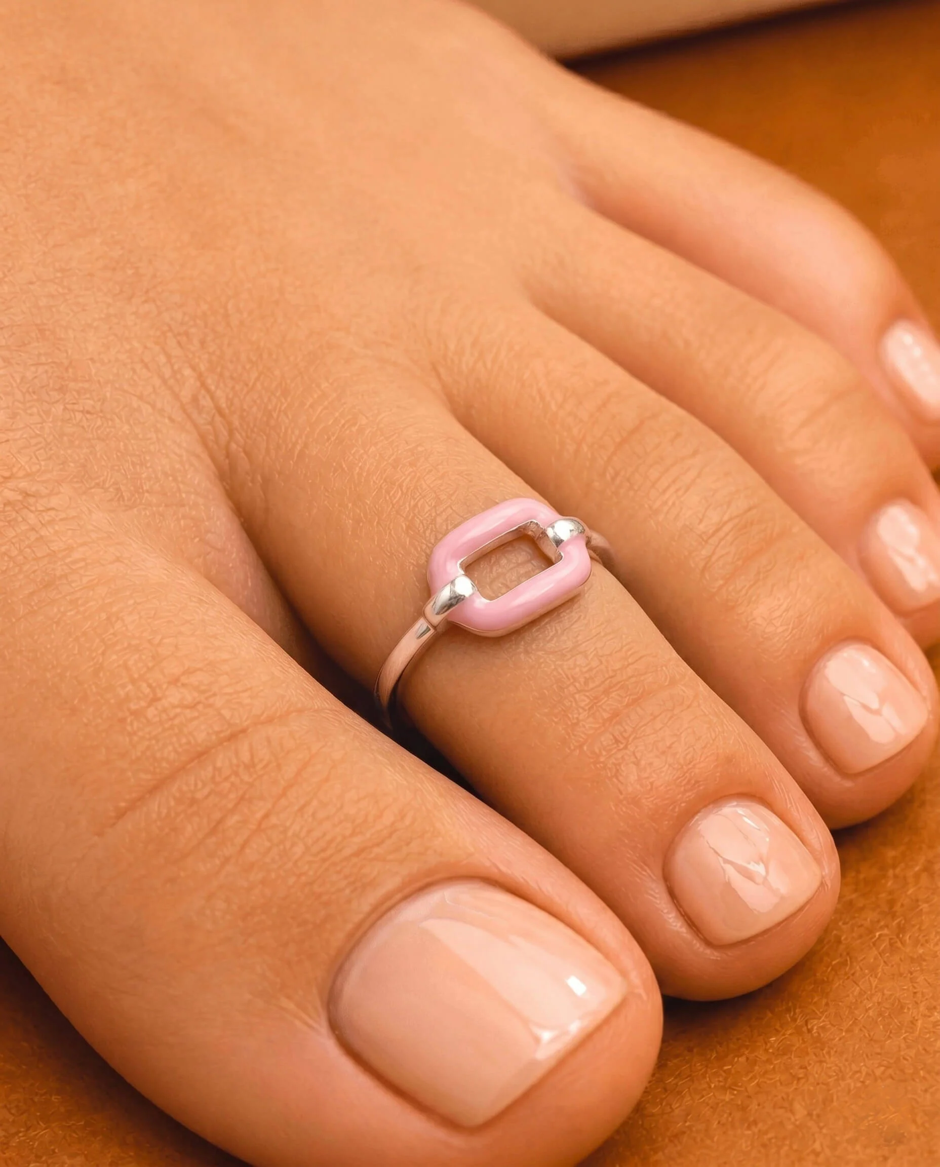 Ira Silver Toe Ring - Image 2