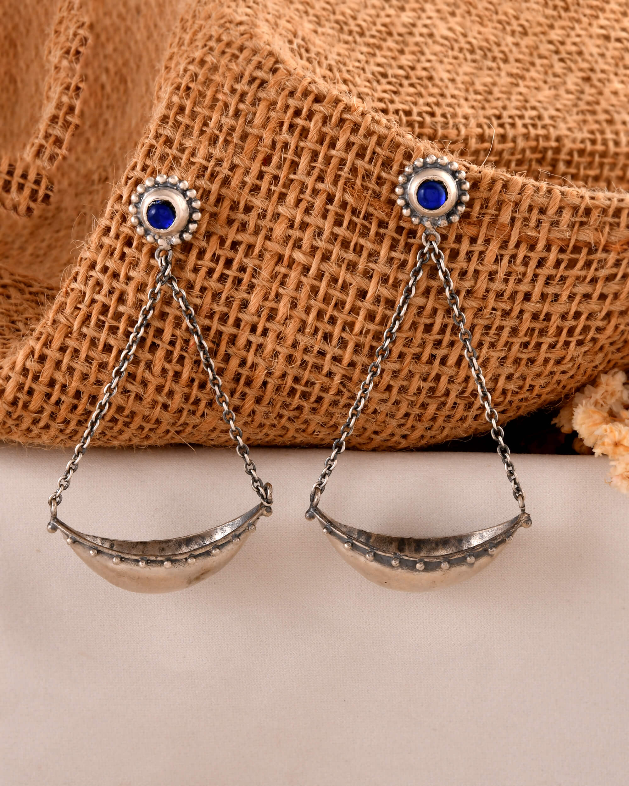 Kanishka Silver earrings - Image 3