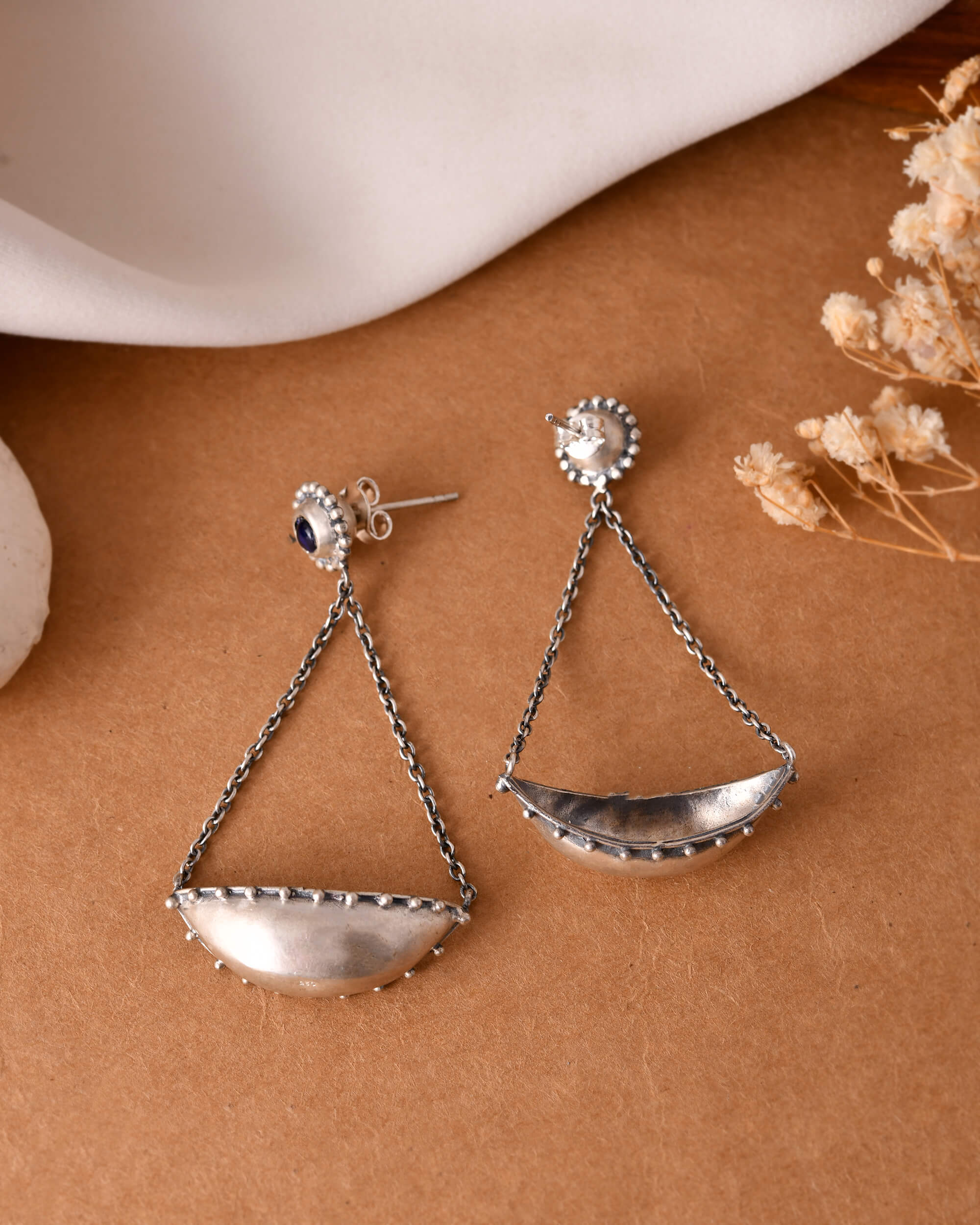 Kanishka Silver earrings - Image 4
