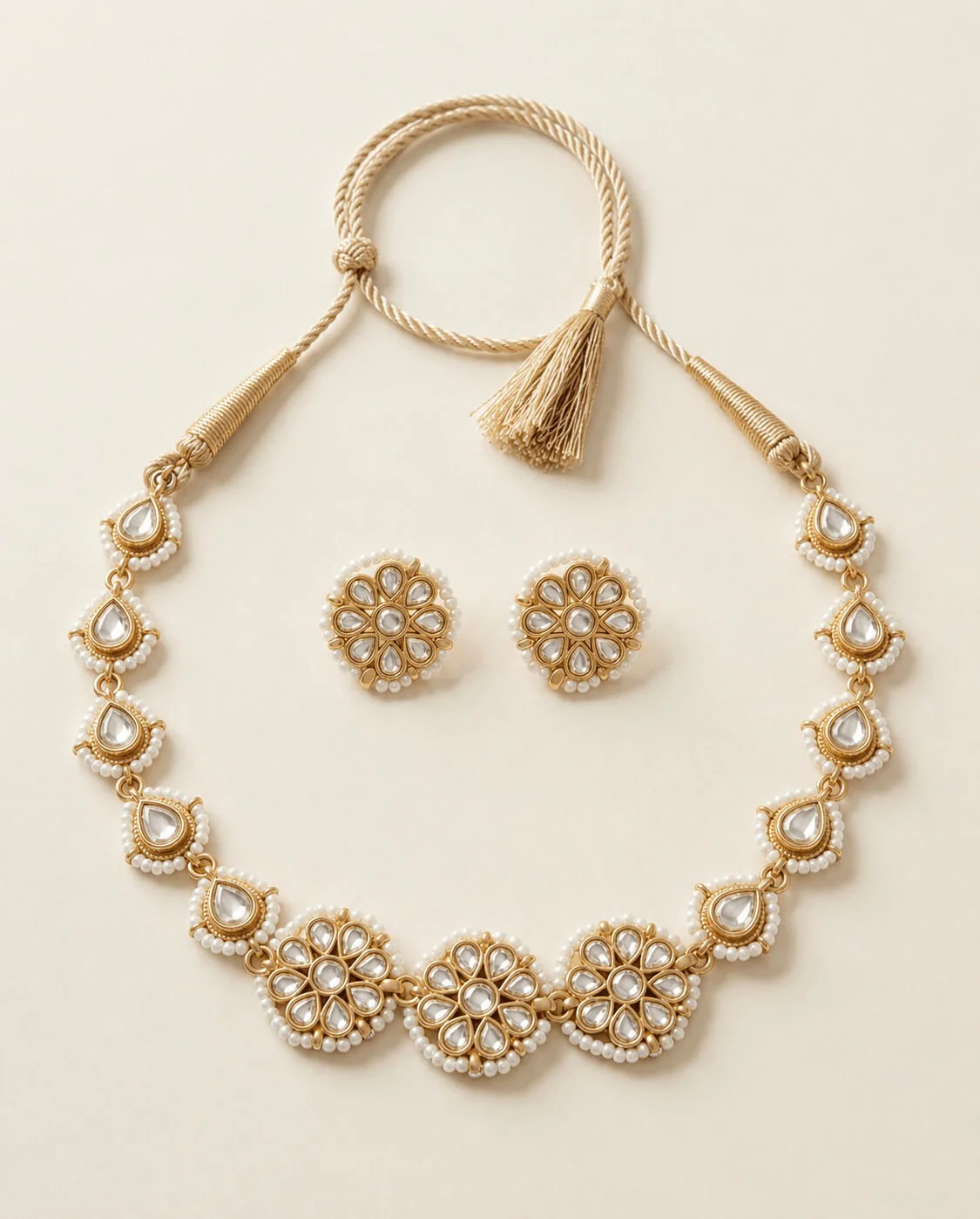 Kavita Silver Chokar Set - Image 3
