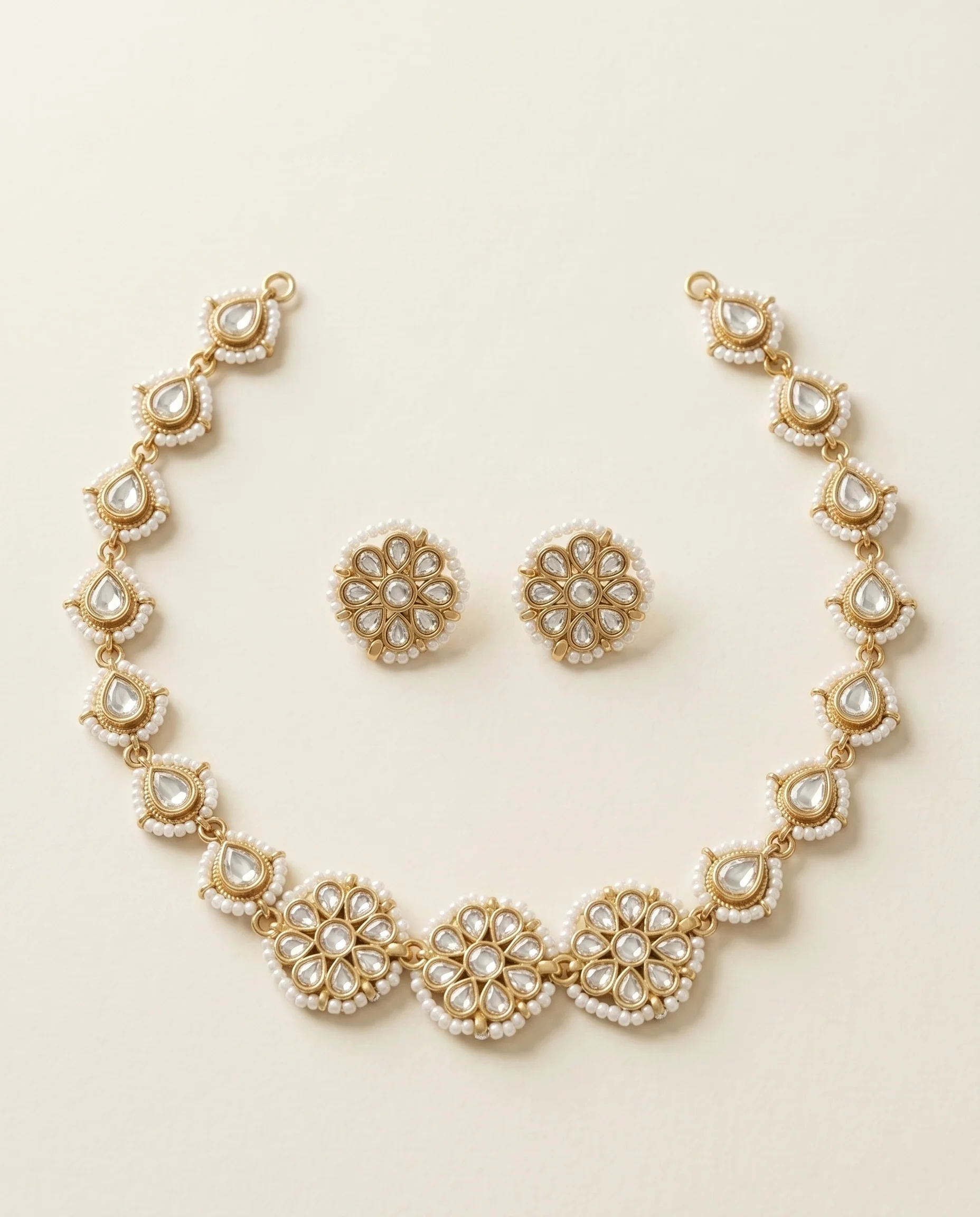 Kavita Silver Chokar Set - Image 4