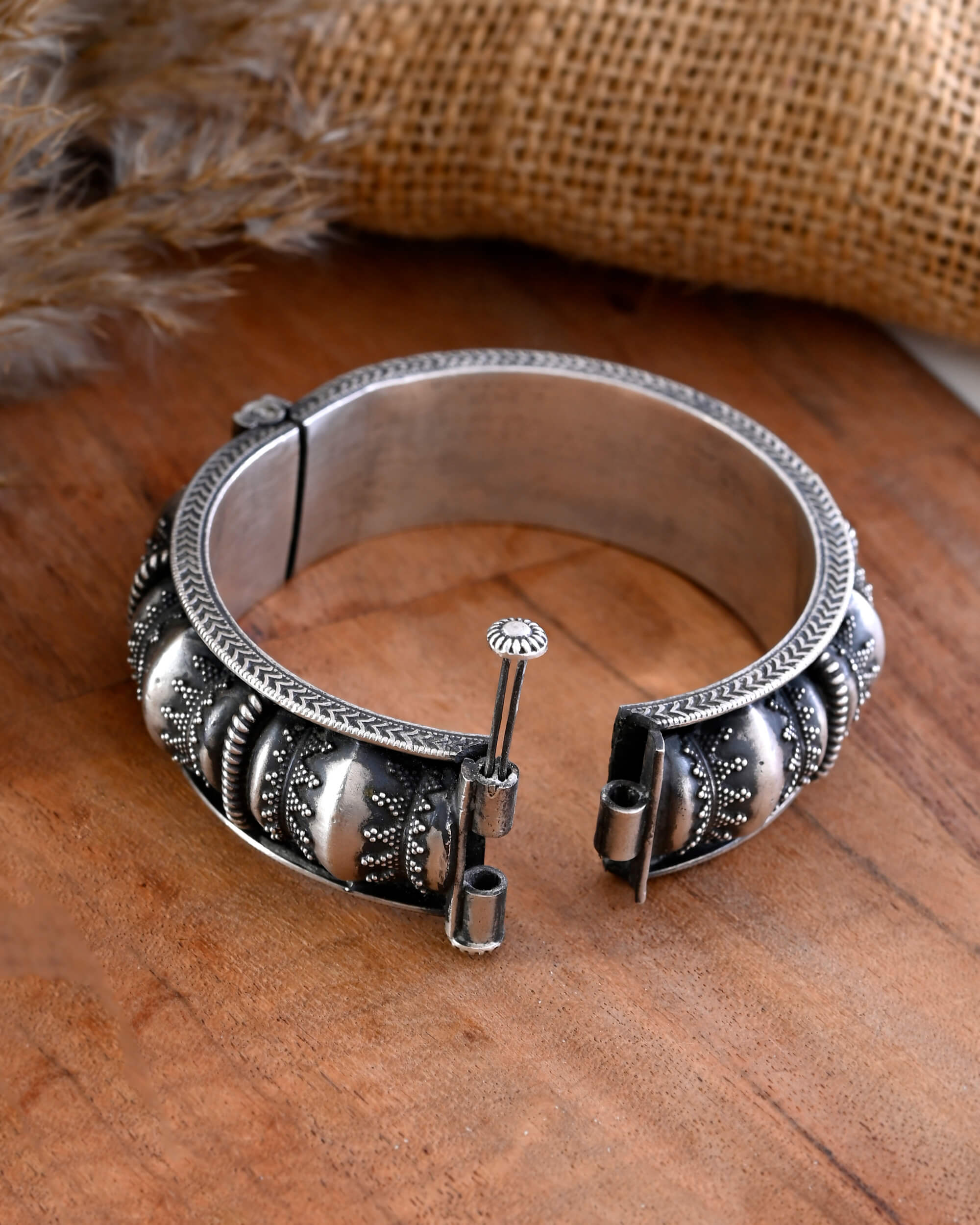 Kavya Silver Bangle - Image 2