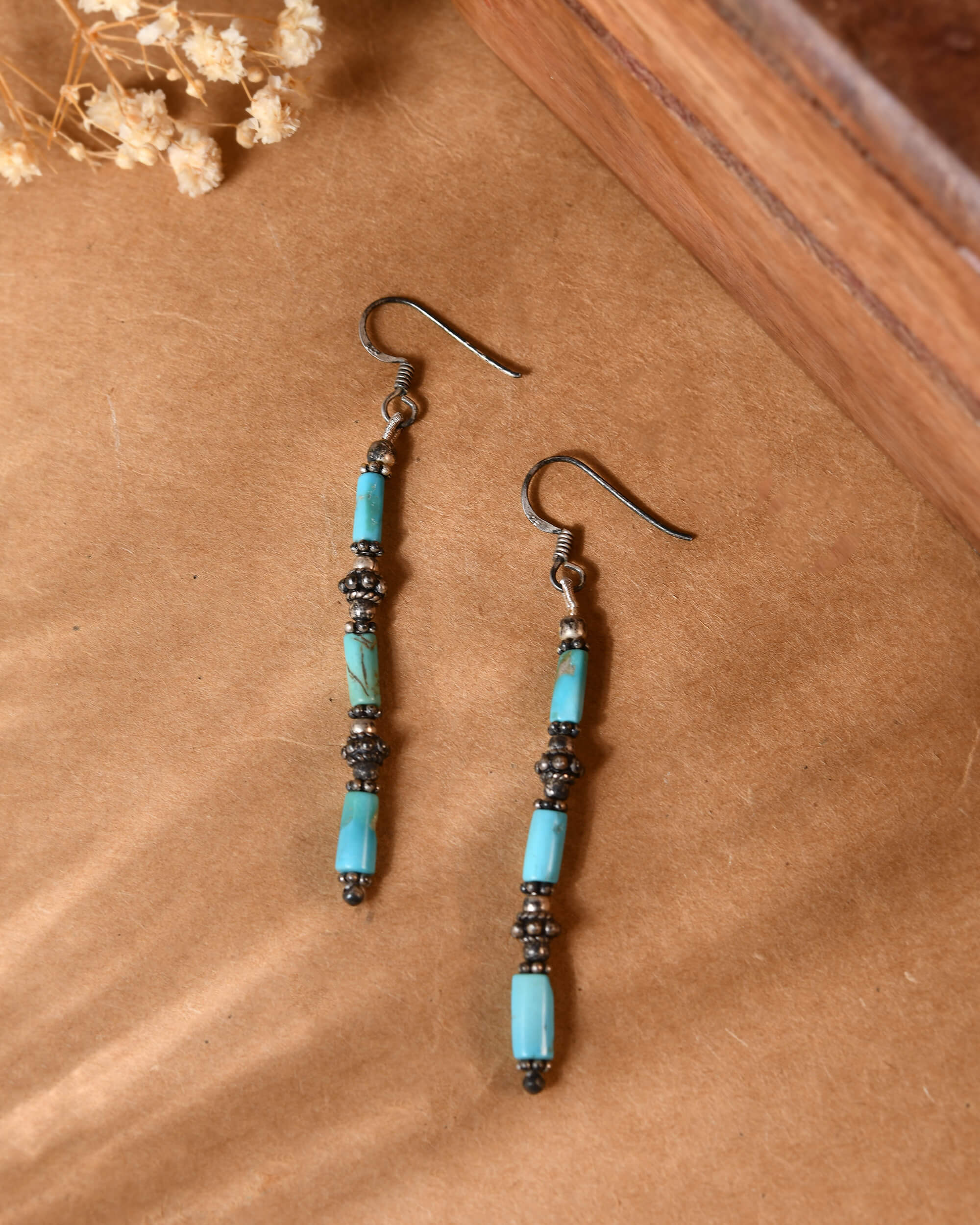 Kavya Silver Earrings