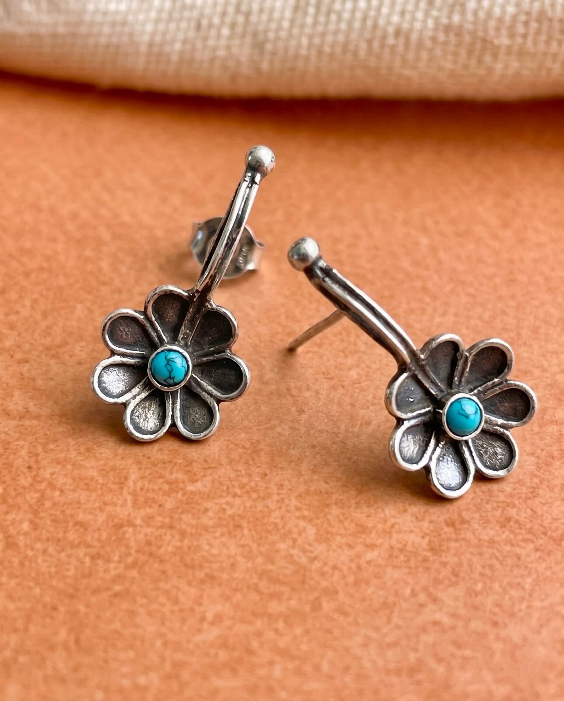 Kavya Silver Stud