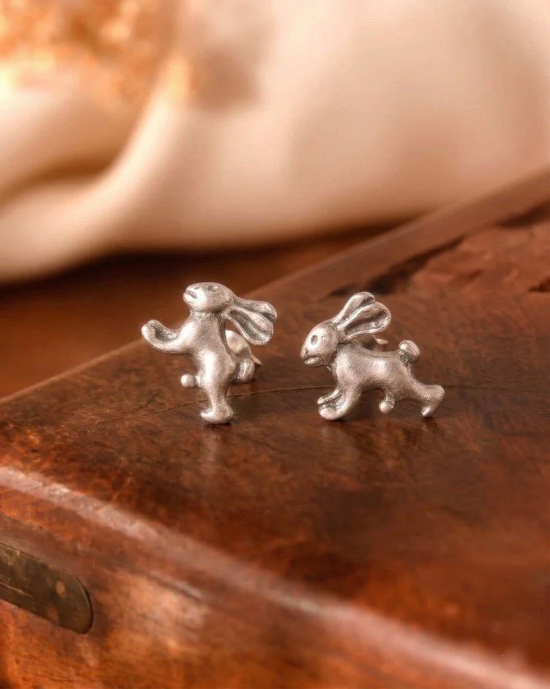Khargosh Silver Studs - Image 3