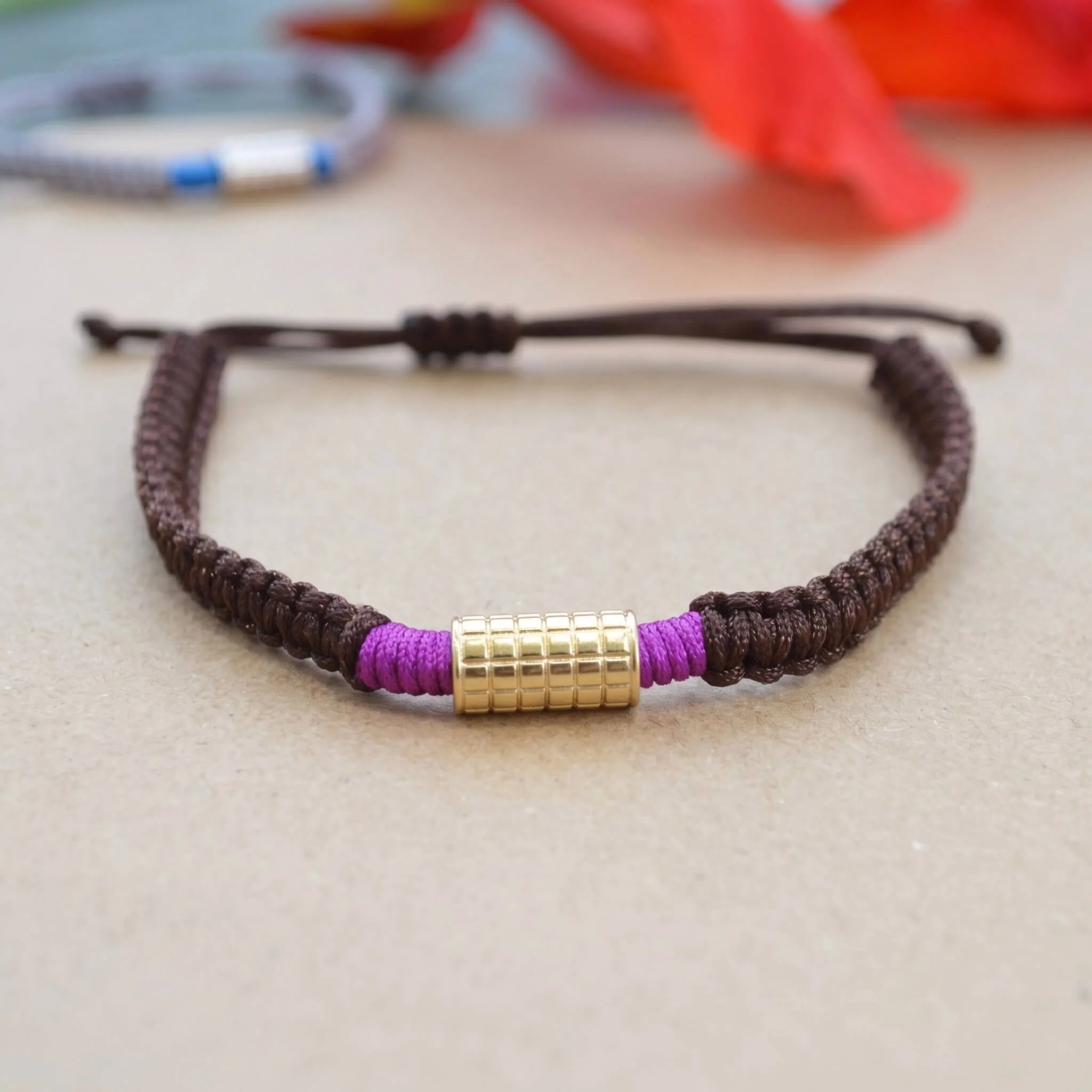 Levi Silver Rakhi Bracelet - Image 3