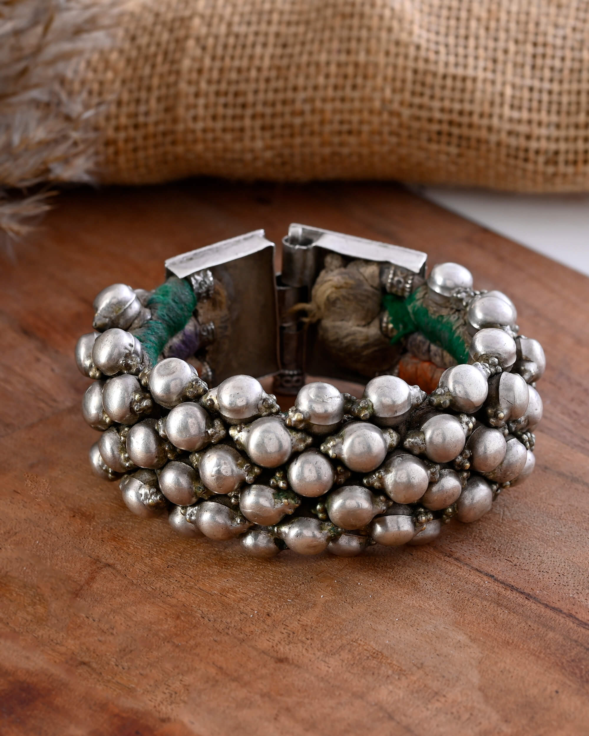 Meera Silver Bangle