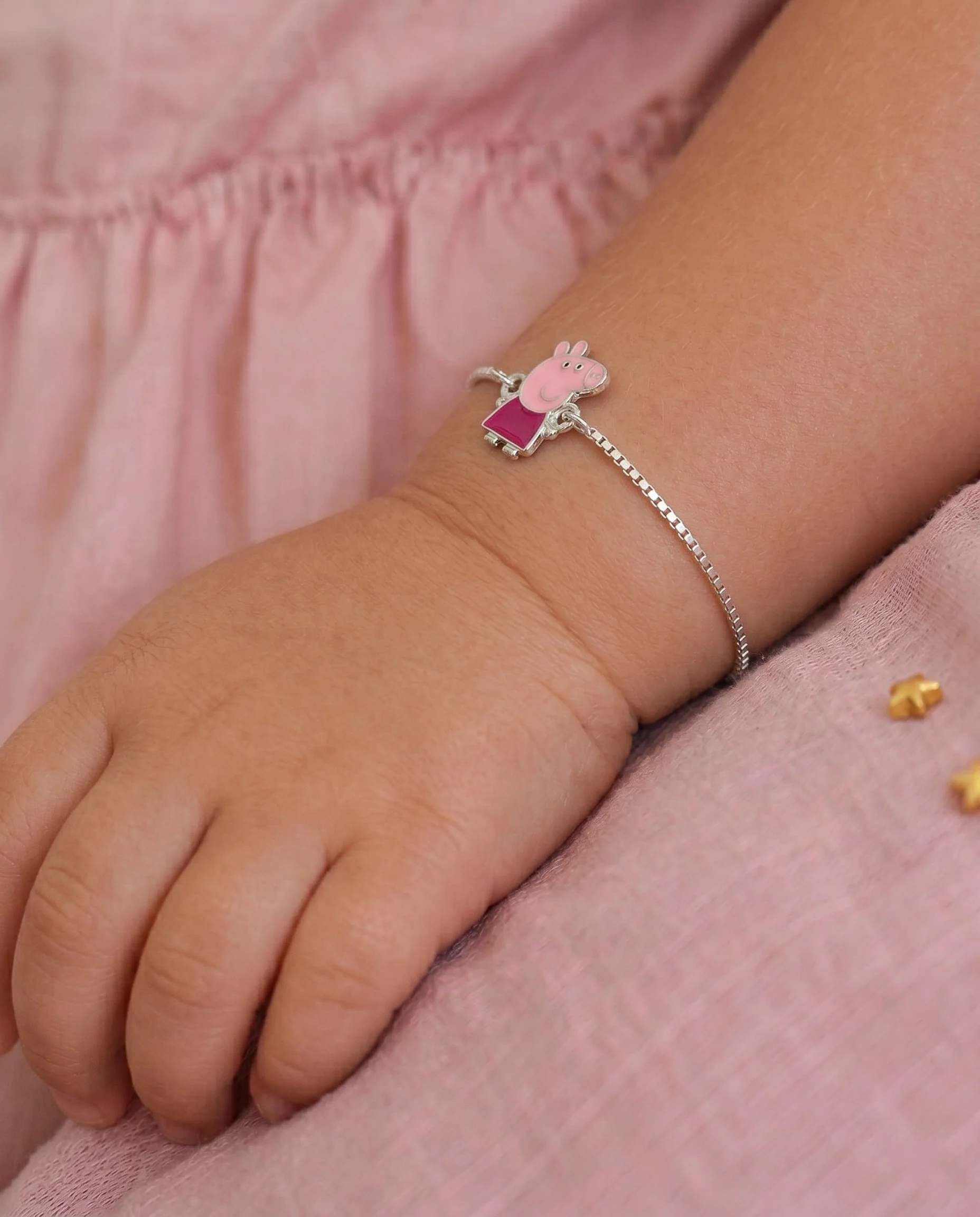 Peppa Pig Silver Bracelet - Image 3