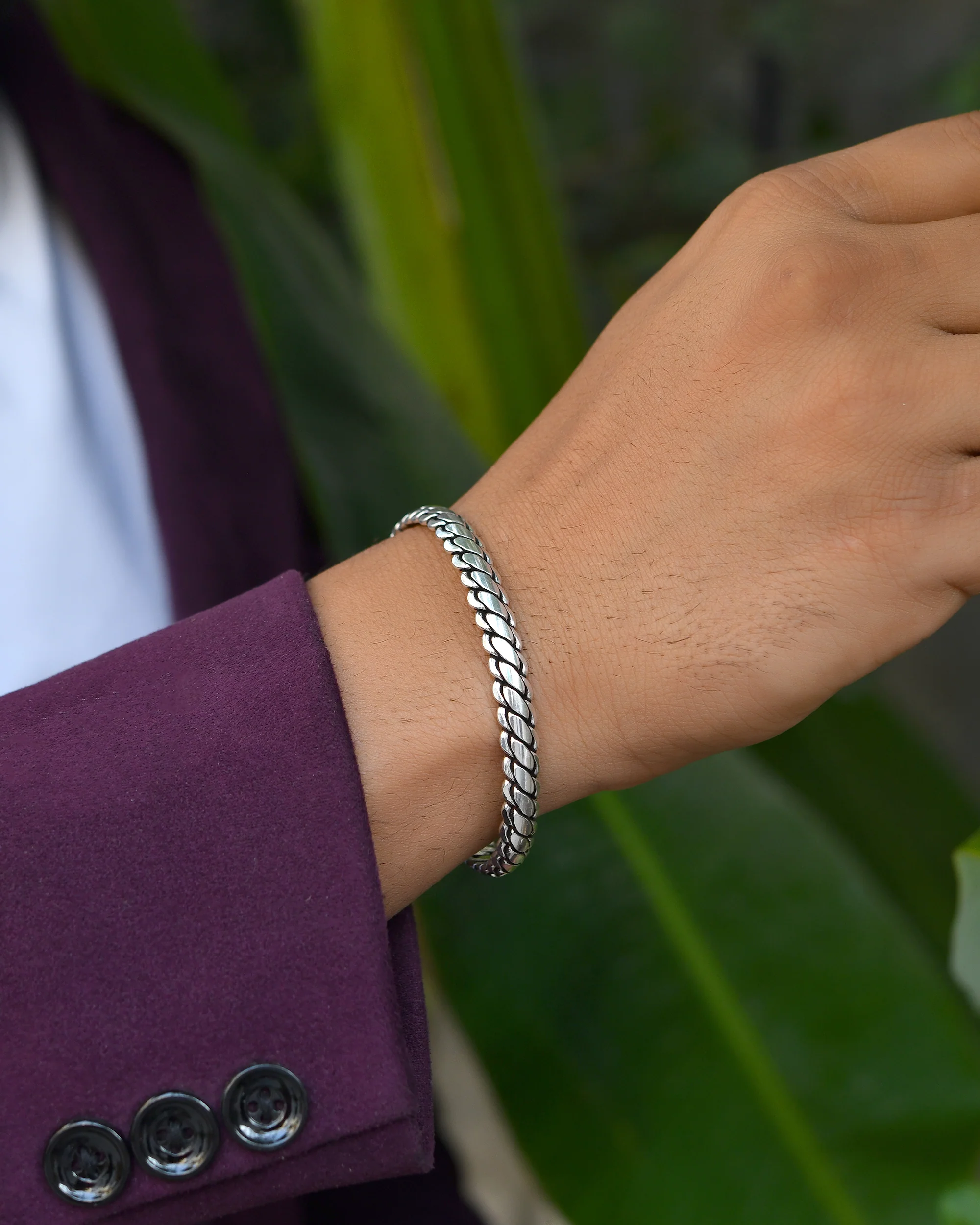 Aarya Silver Kada - Image 2