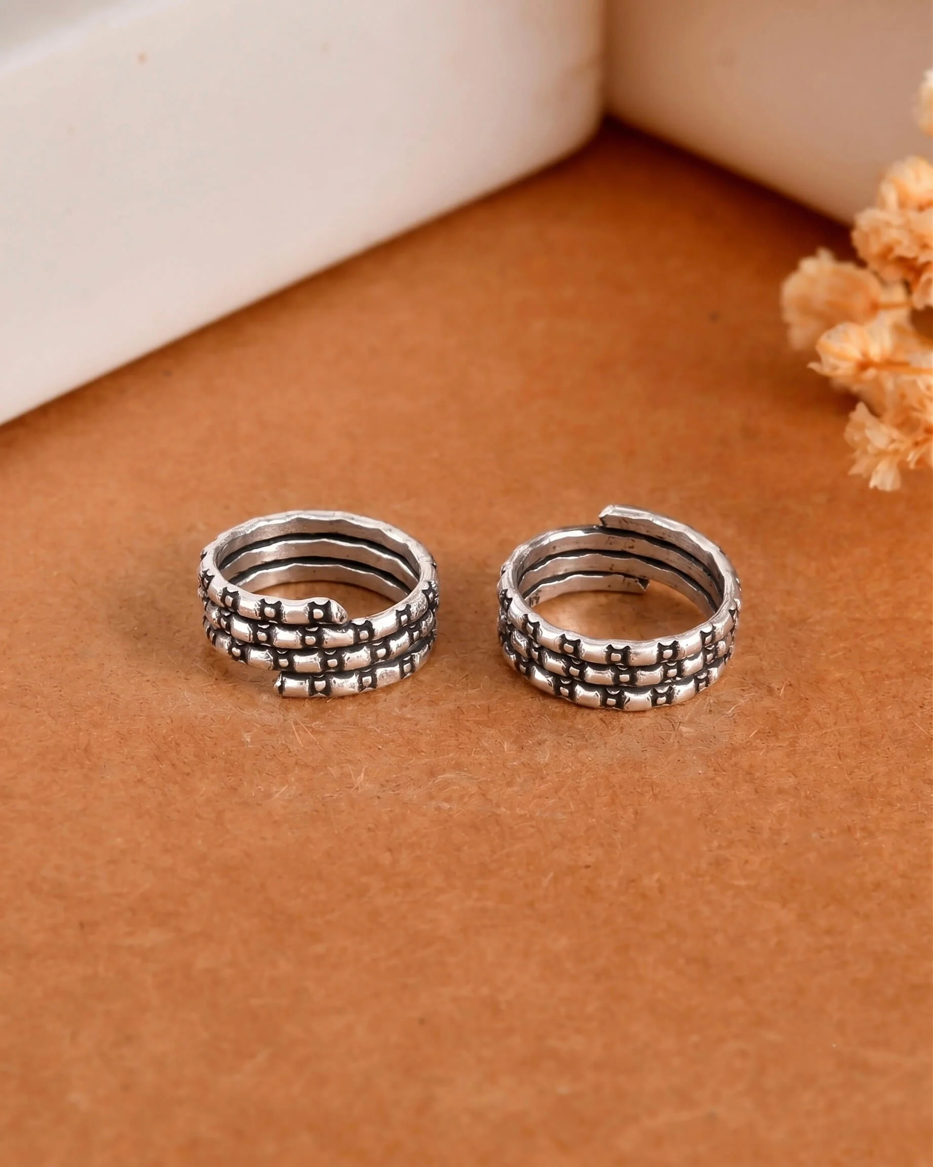 Naaz Triple Band Toe Ring